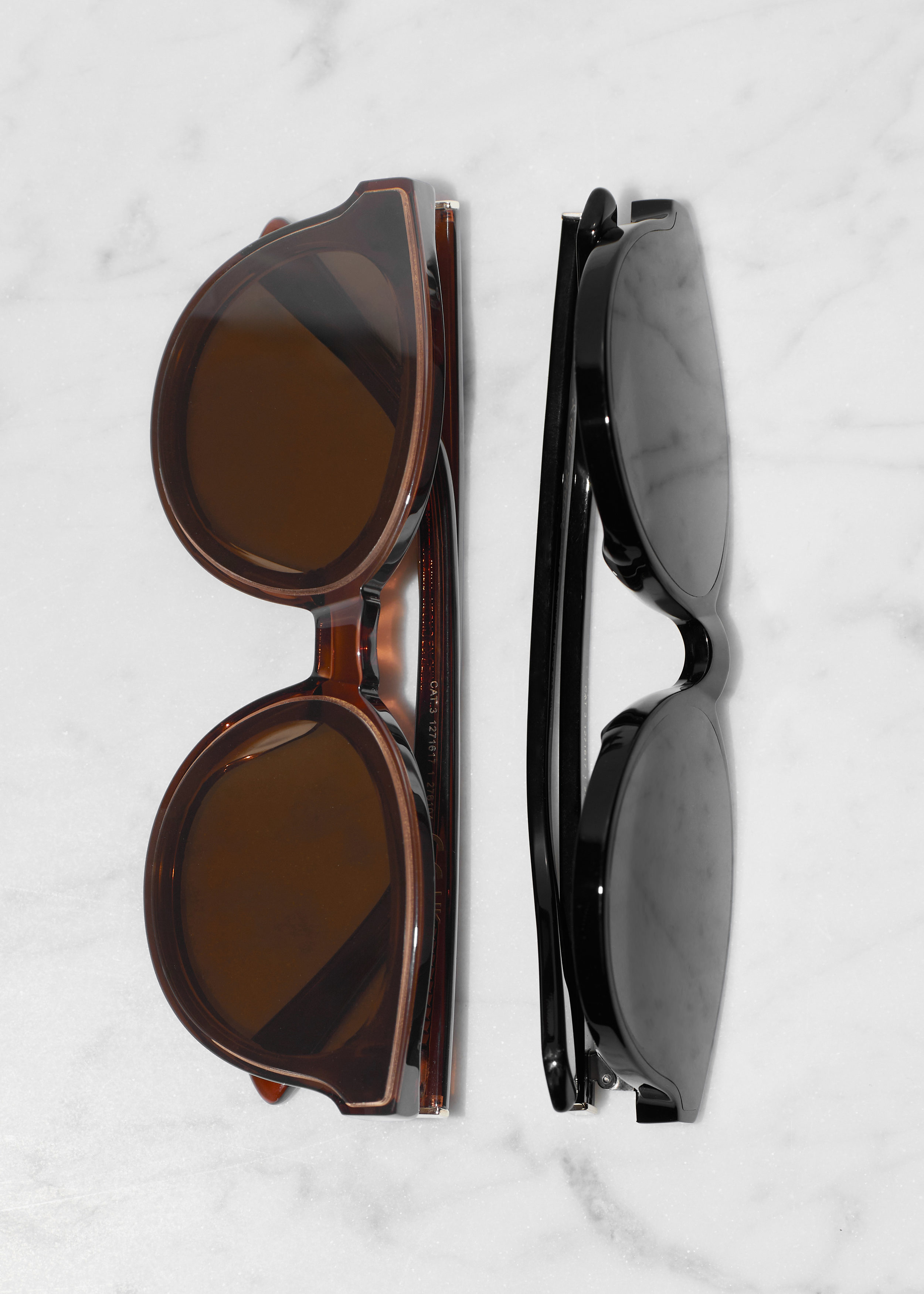 & Other Stories ROUND-FRAME ACETATE SUNGLASSES