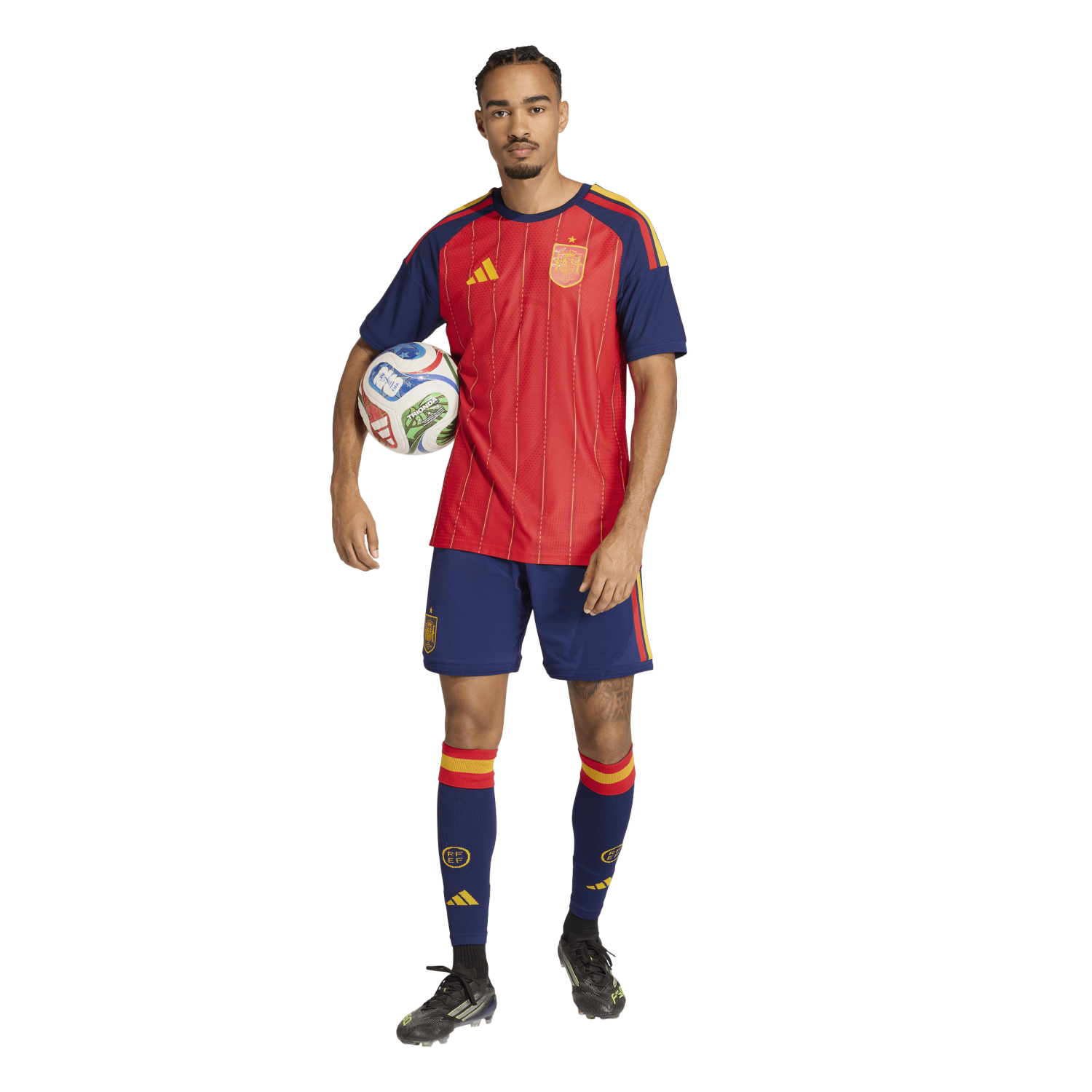 adidas Spain 2026 Authentic Home Jersey - Men's