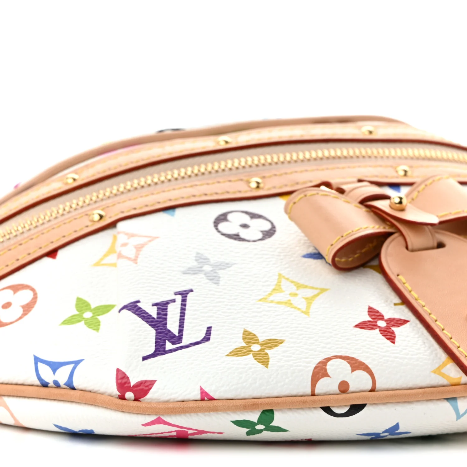 LV X TM Monogram Multicolor High Rise Bumbag White - Top Club
