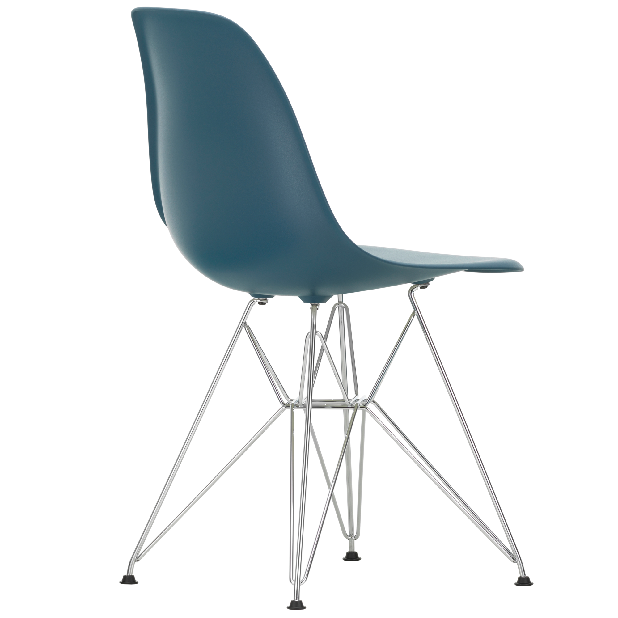 Eetkamerstoel DSR RE chroom Sea Blue