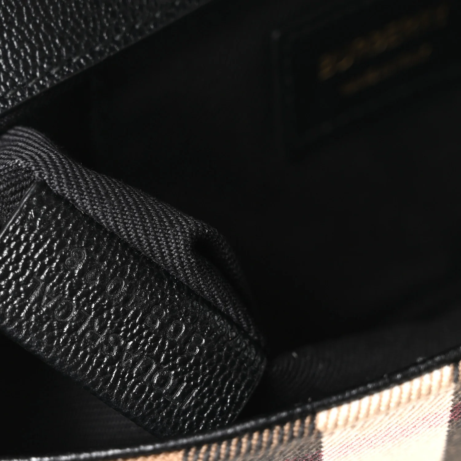 Grained Calfskin House Check Tartan Mix New Hampshire Black - Top Club