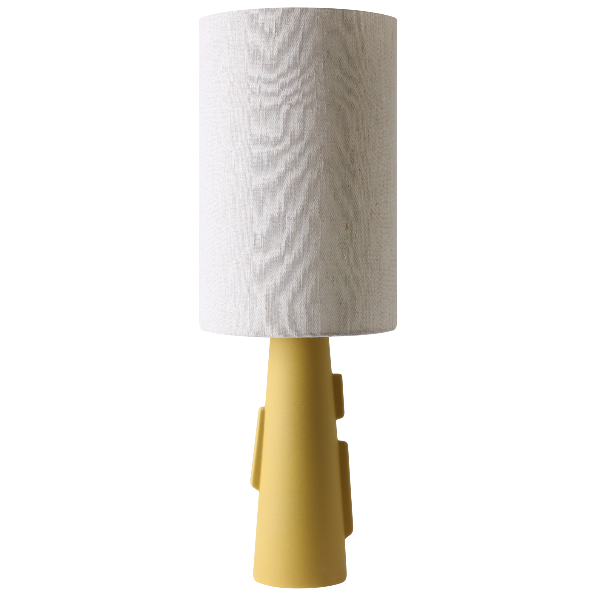 Lampenkap Cilinder naturel linnen
