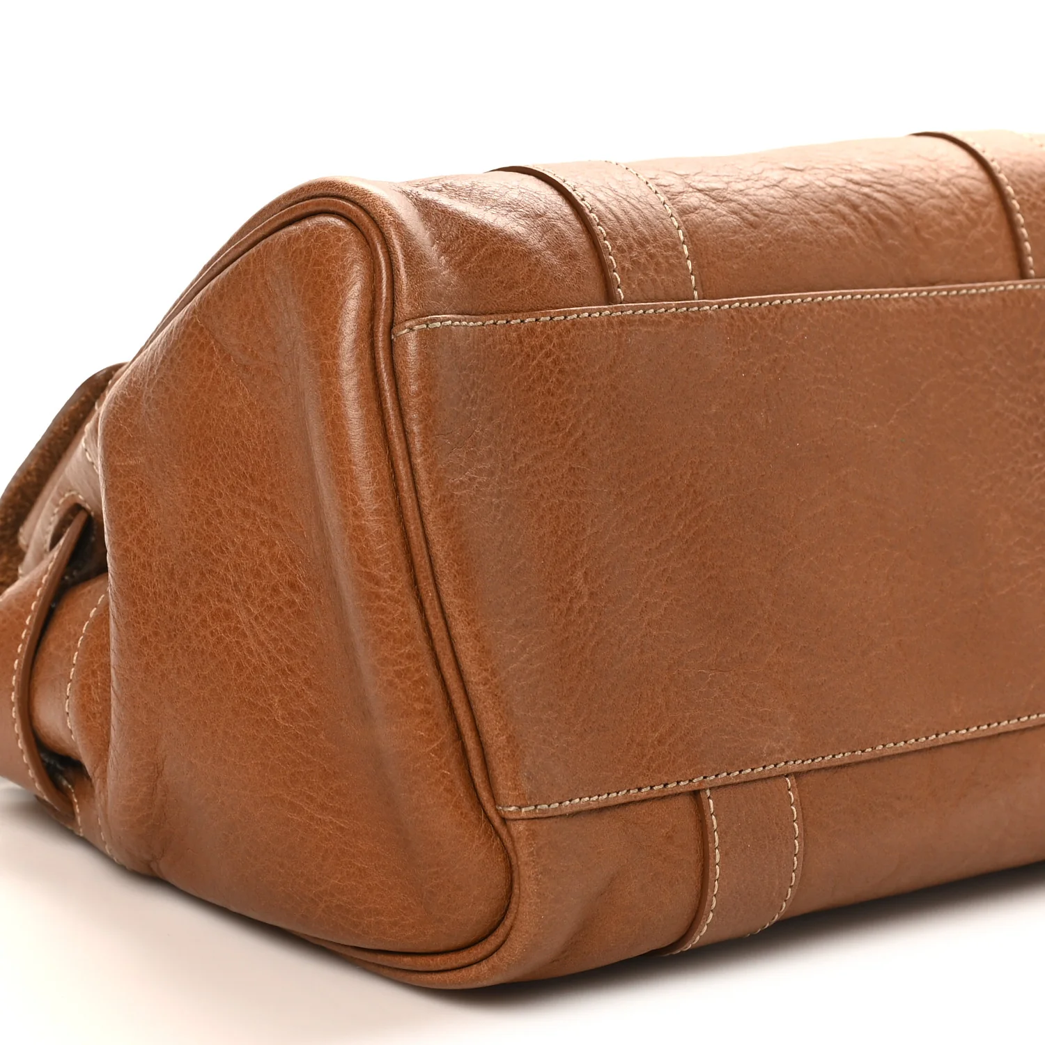 Natural Leather Small Bayswater Oak - Top Club