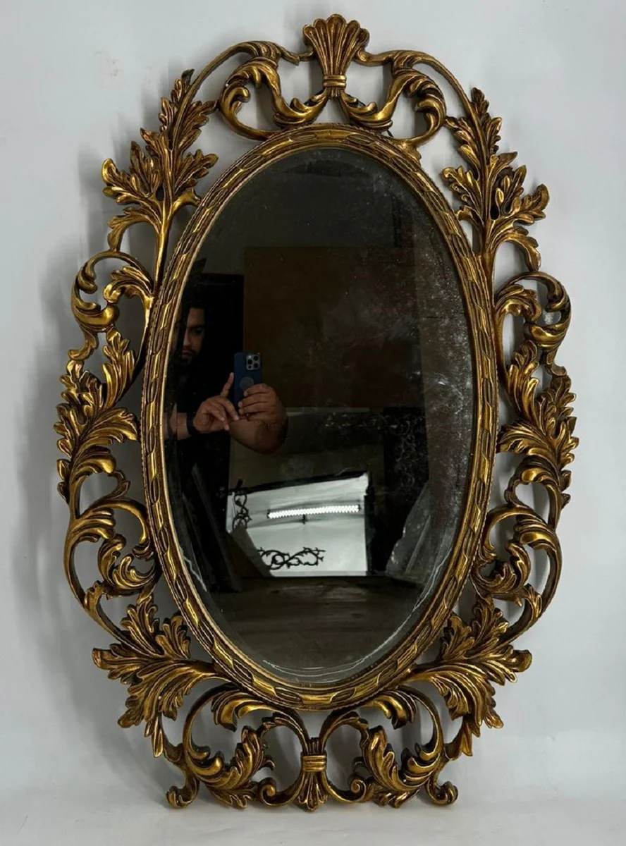 Baroque mirror gold H. 108 cm - Baroque style furniture