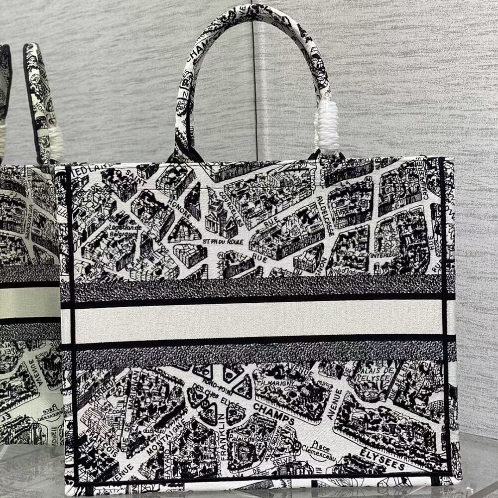 LARGE DIOR BOOK TOTE - Top Club
