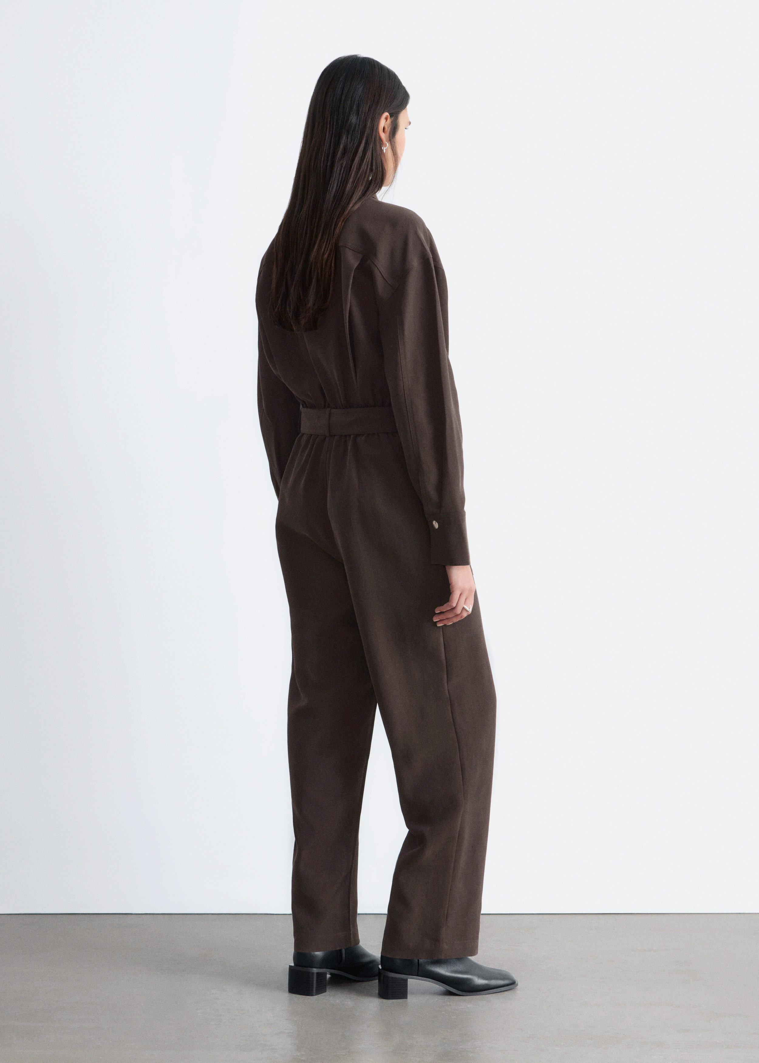 & Other Stories BELTED UTILITY JUMPSUIT