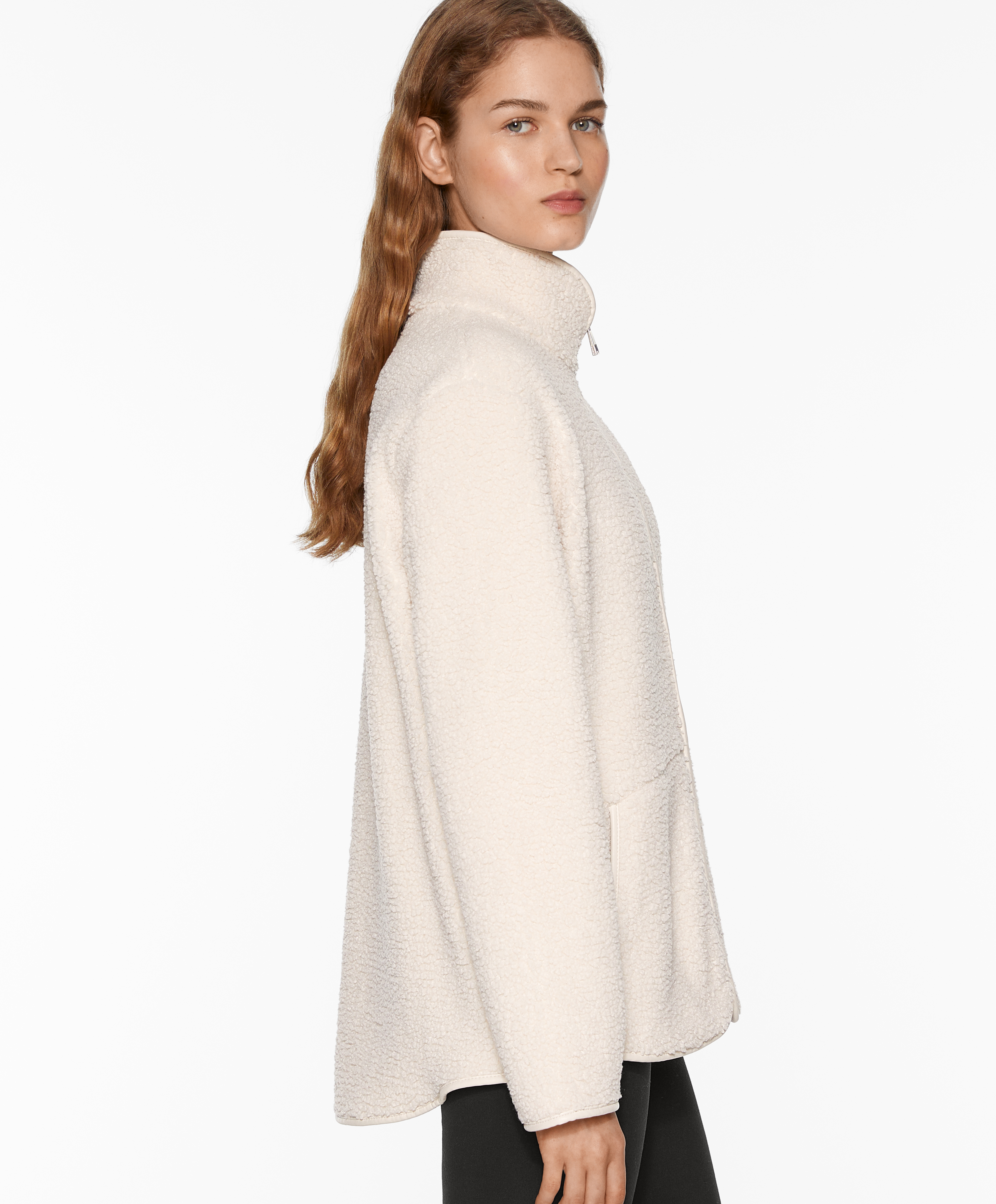 OYSHO Faux-shearling jacket
