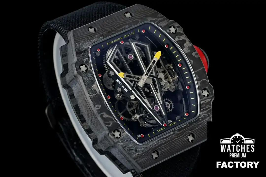 Richard Mille RM27-03 Rafael Nadal Tourbillon RM Factory Black Strap