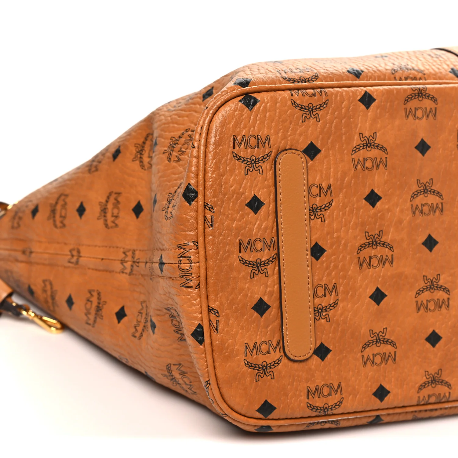 Visetos Large Liz Reversible Shopper Tote Cognac - Top Club
