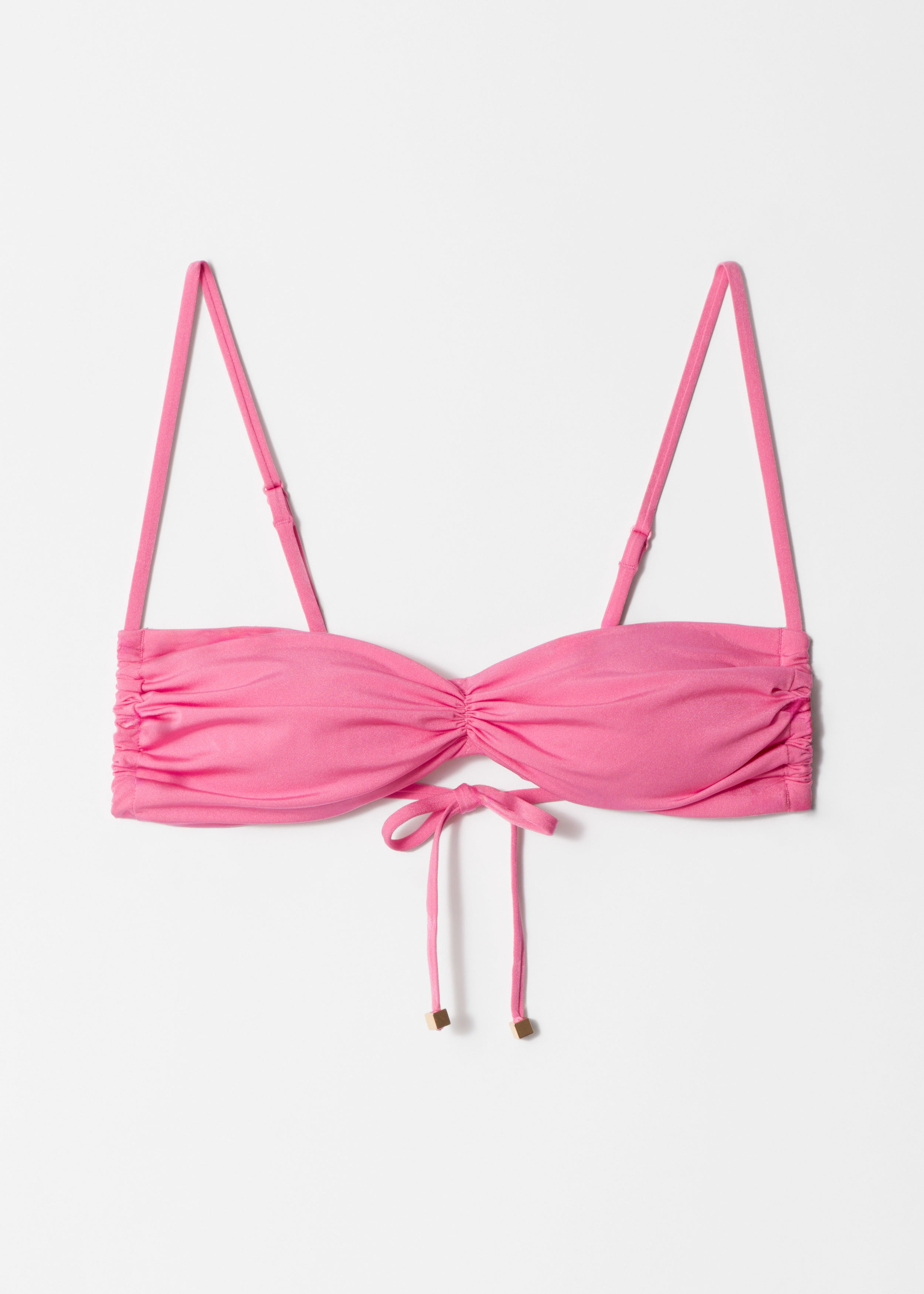 & Other Stories RUCHED BIKINI TOP