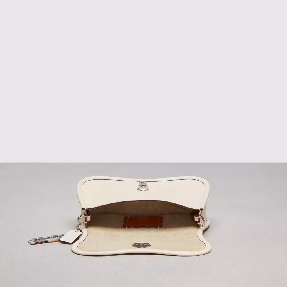 COACH Coach  Wavy Dinky Bag With Crossbody Strap