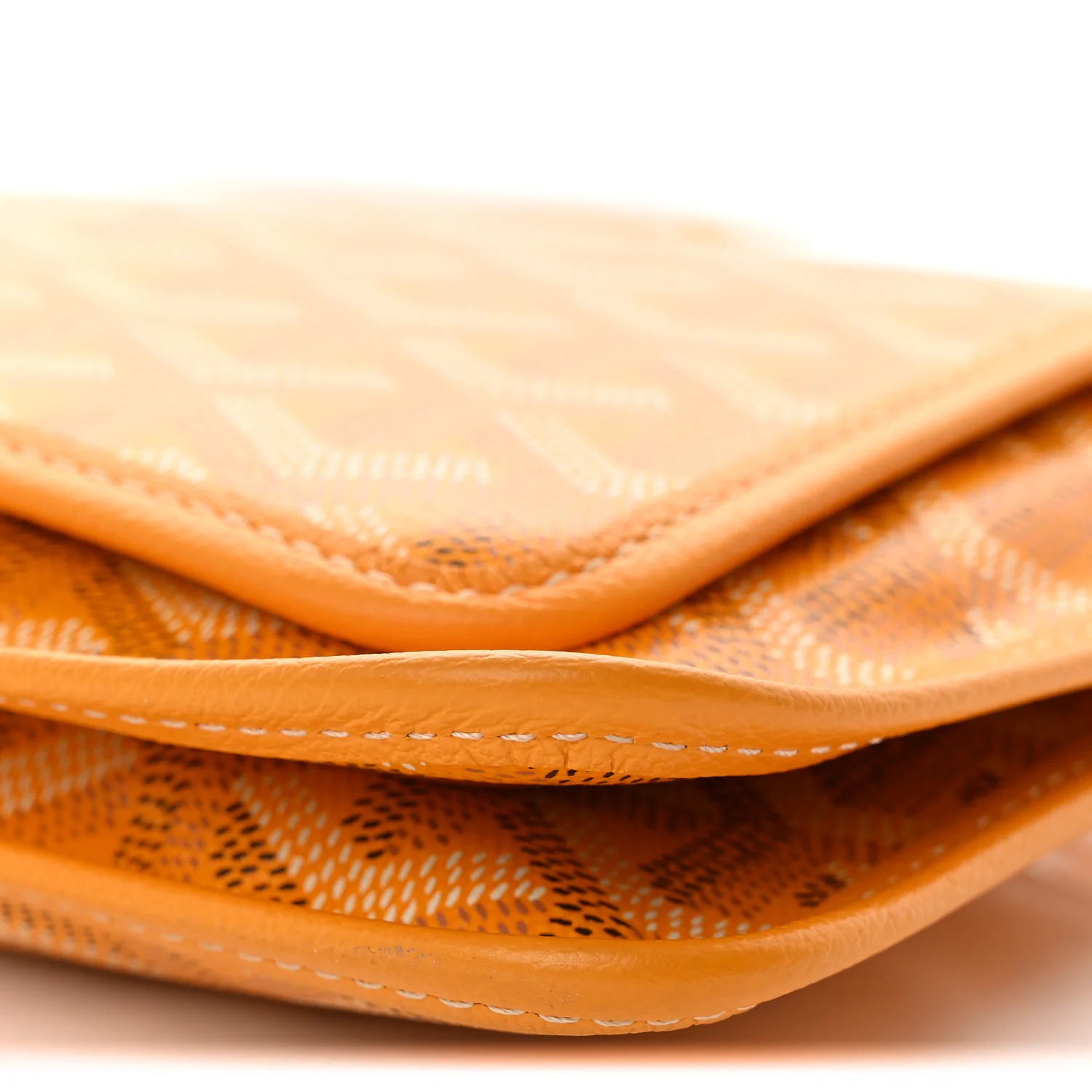 Goyardine Plumet Wallet Clutch Yellow - Top Club