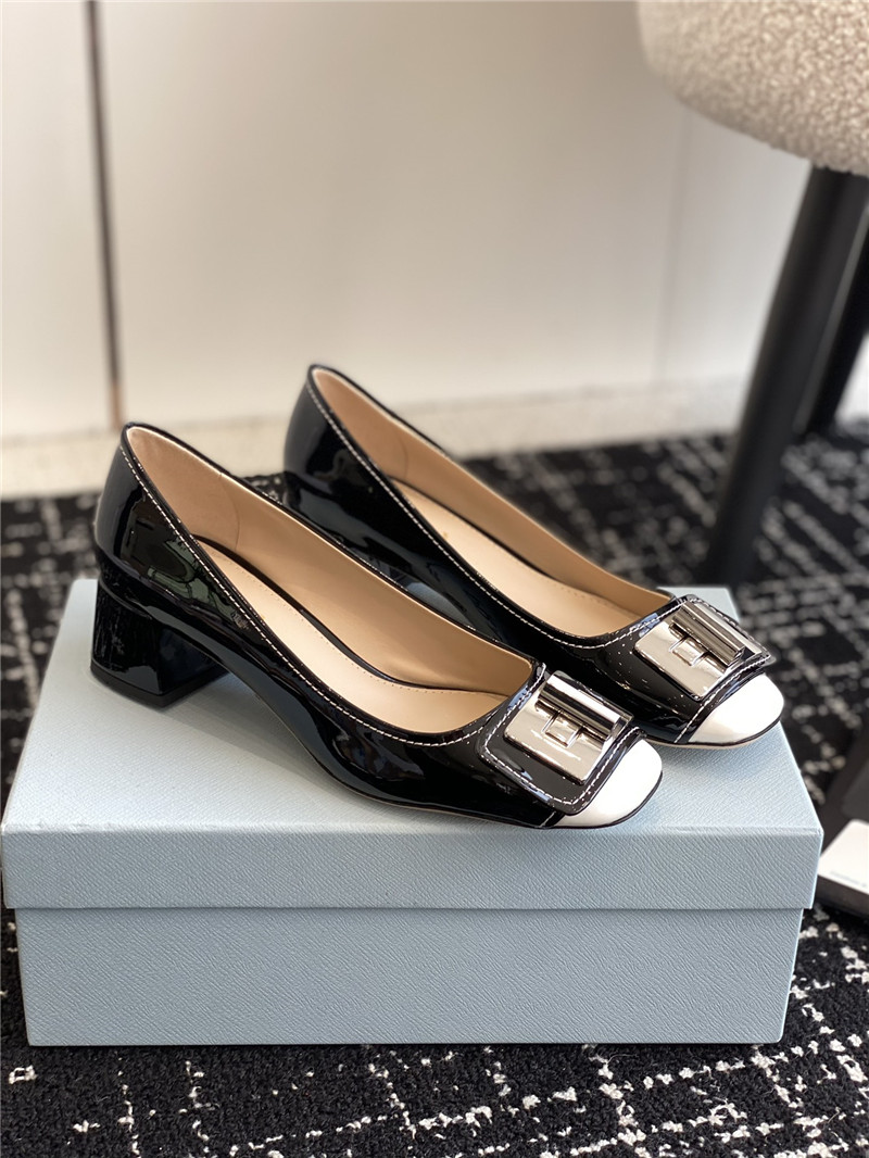 prada autumn and winter classic color matching shoes - Sneaker Replica Workshop