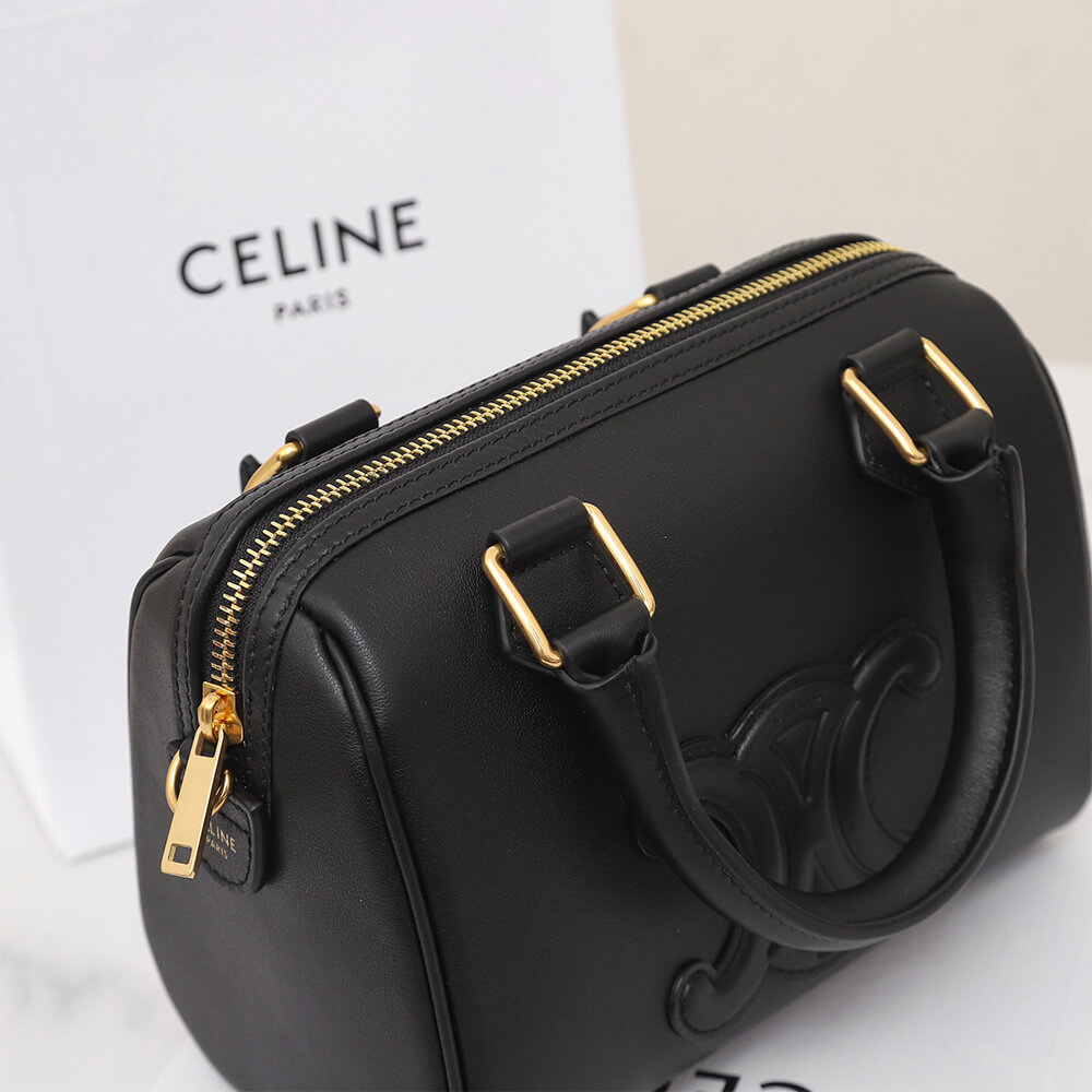 CELINE SMALL BOSTON IN Smooth Calfskin - Top Club