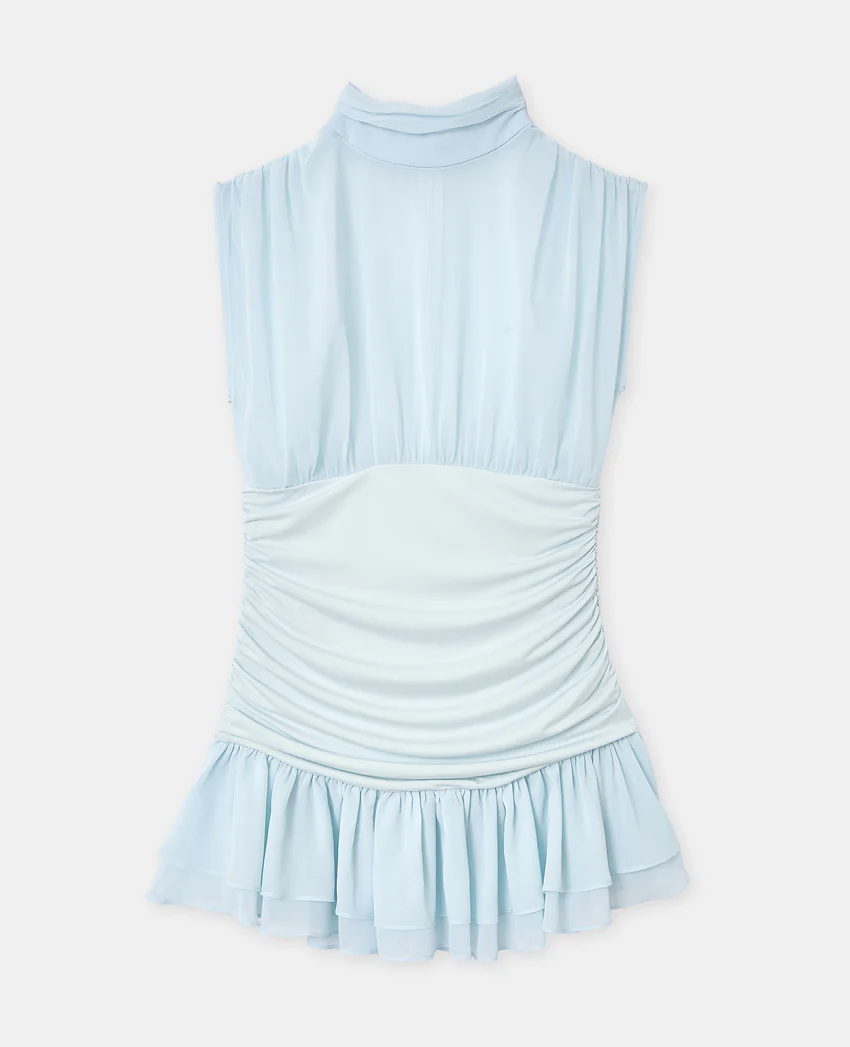 Pimkie Robe courte avec fronces et volants