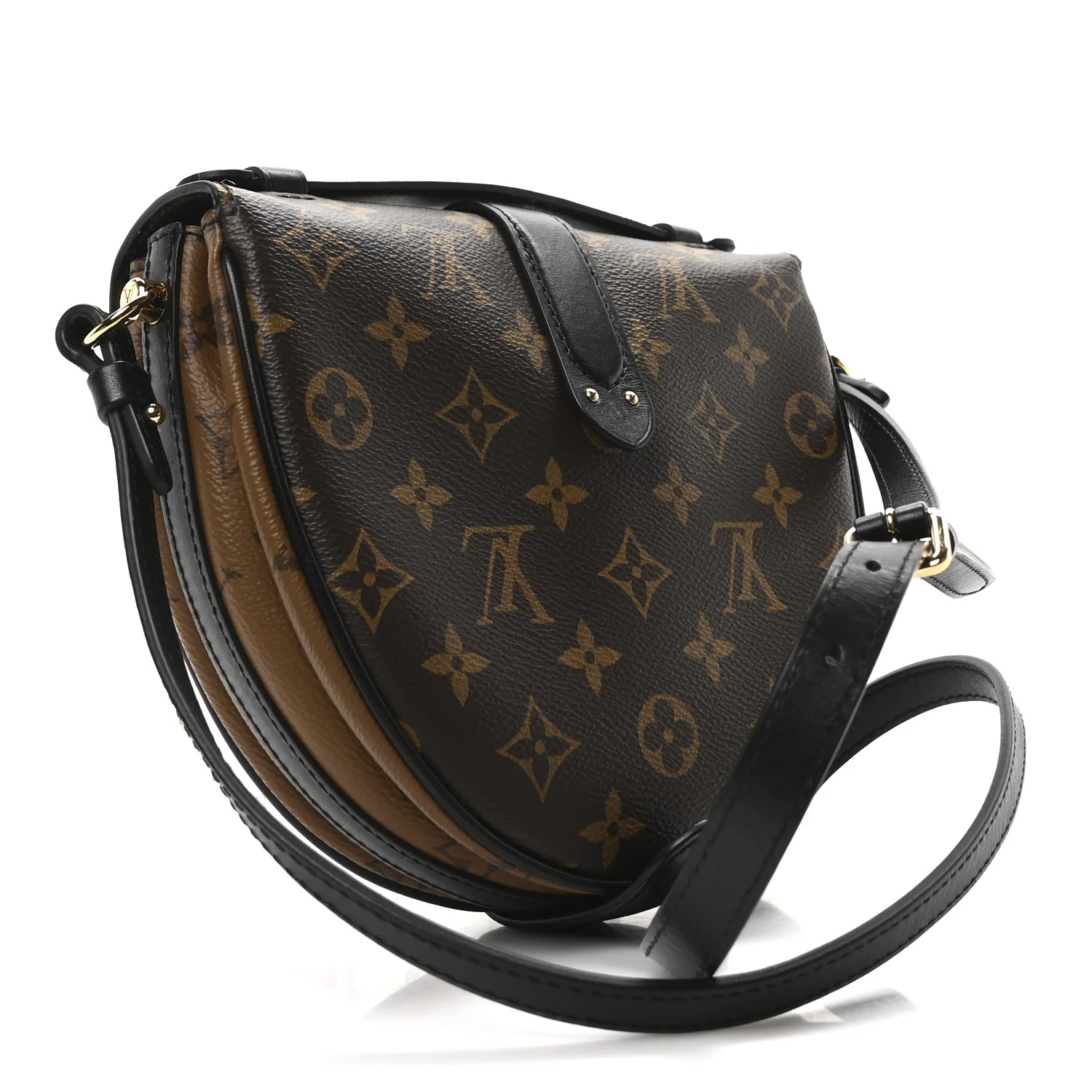 Reverse Monogram Chantilly Lock Black - Top Club