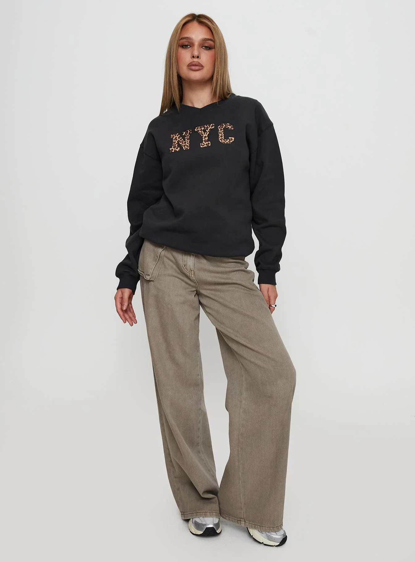 Wild In NYC Sweater Black