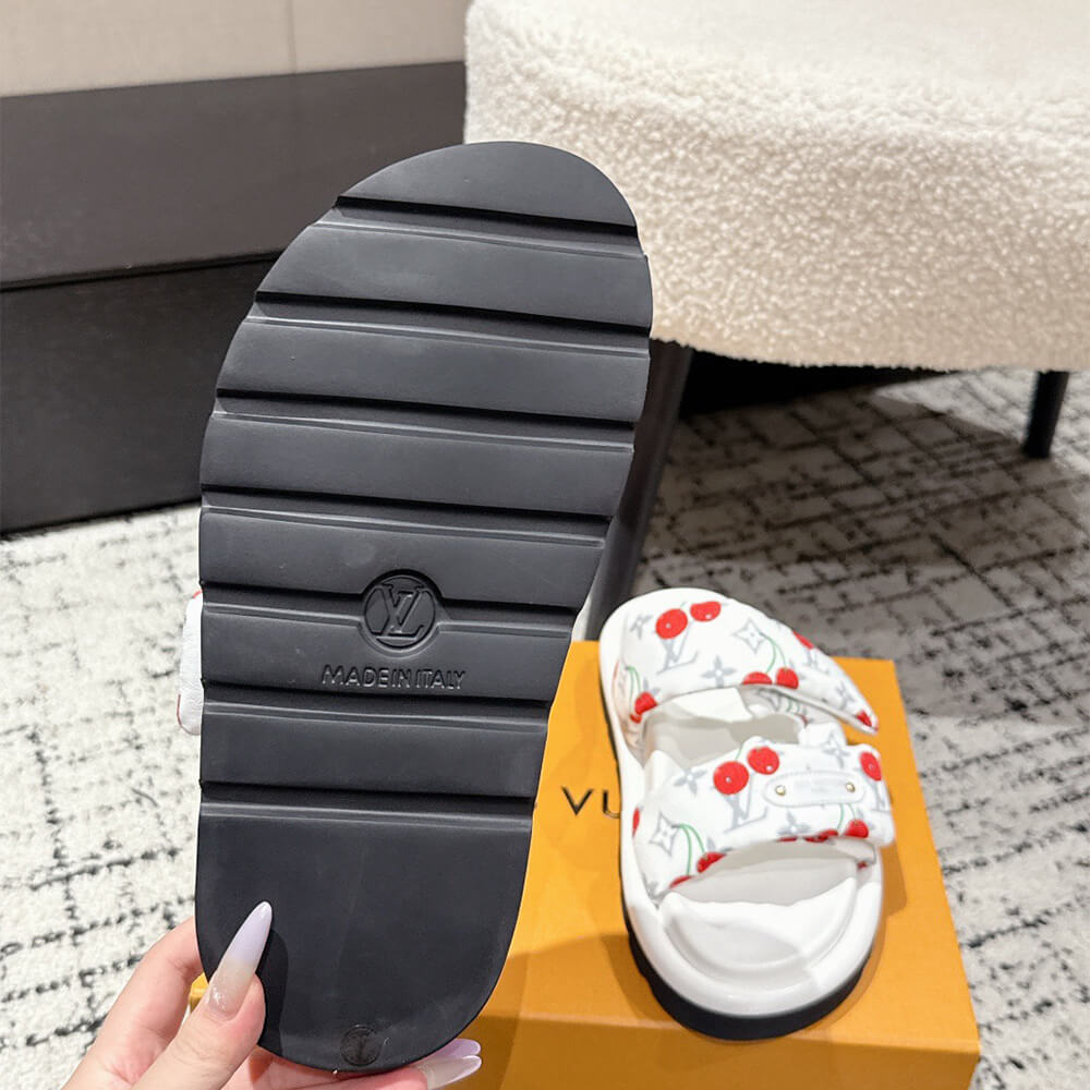 LV x TM Pool Pillow Flat Comfort Mule - Top Club