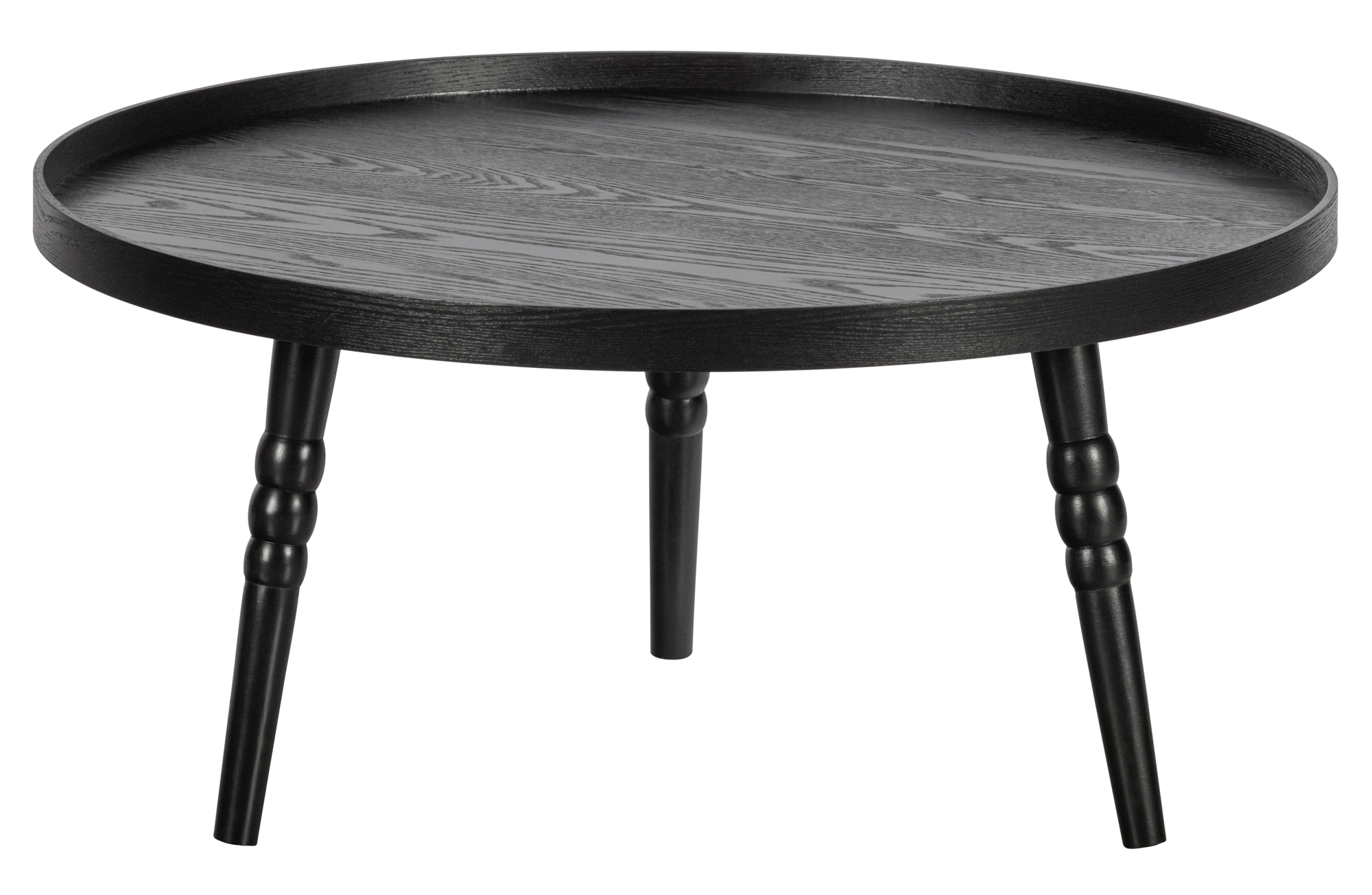 Bijzettafel Ponto Zwart 36XØ75