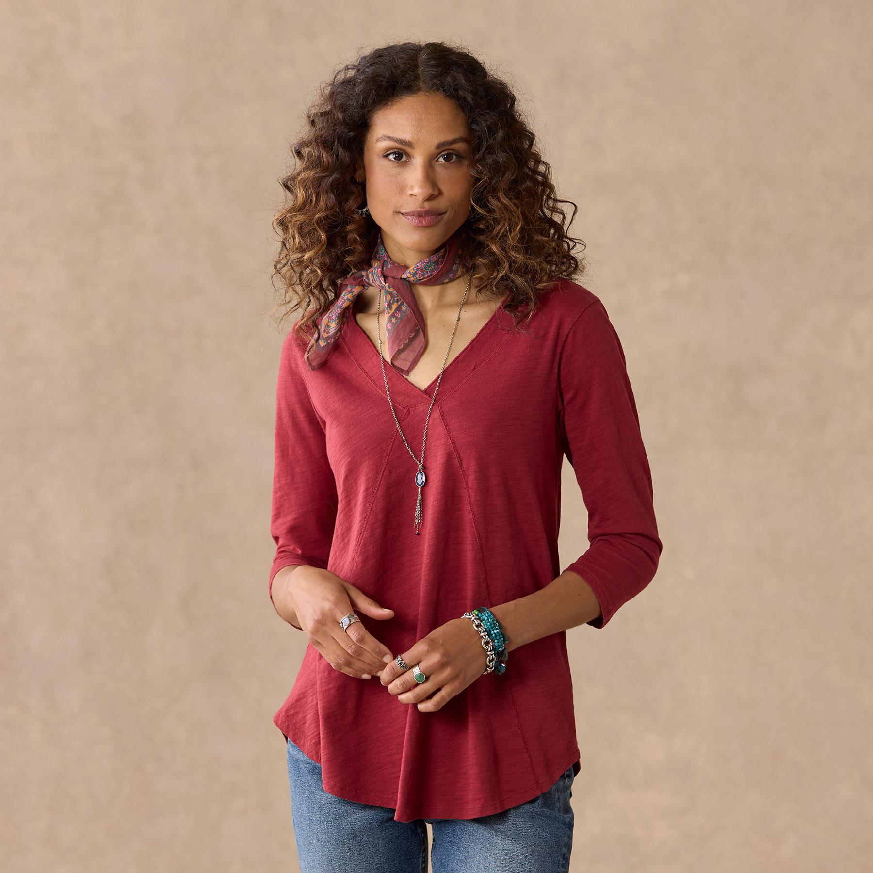Everyday Essential Tee 3/4 Sleeve - Sundance Living