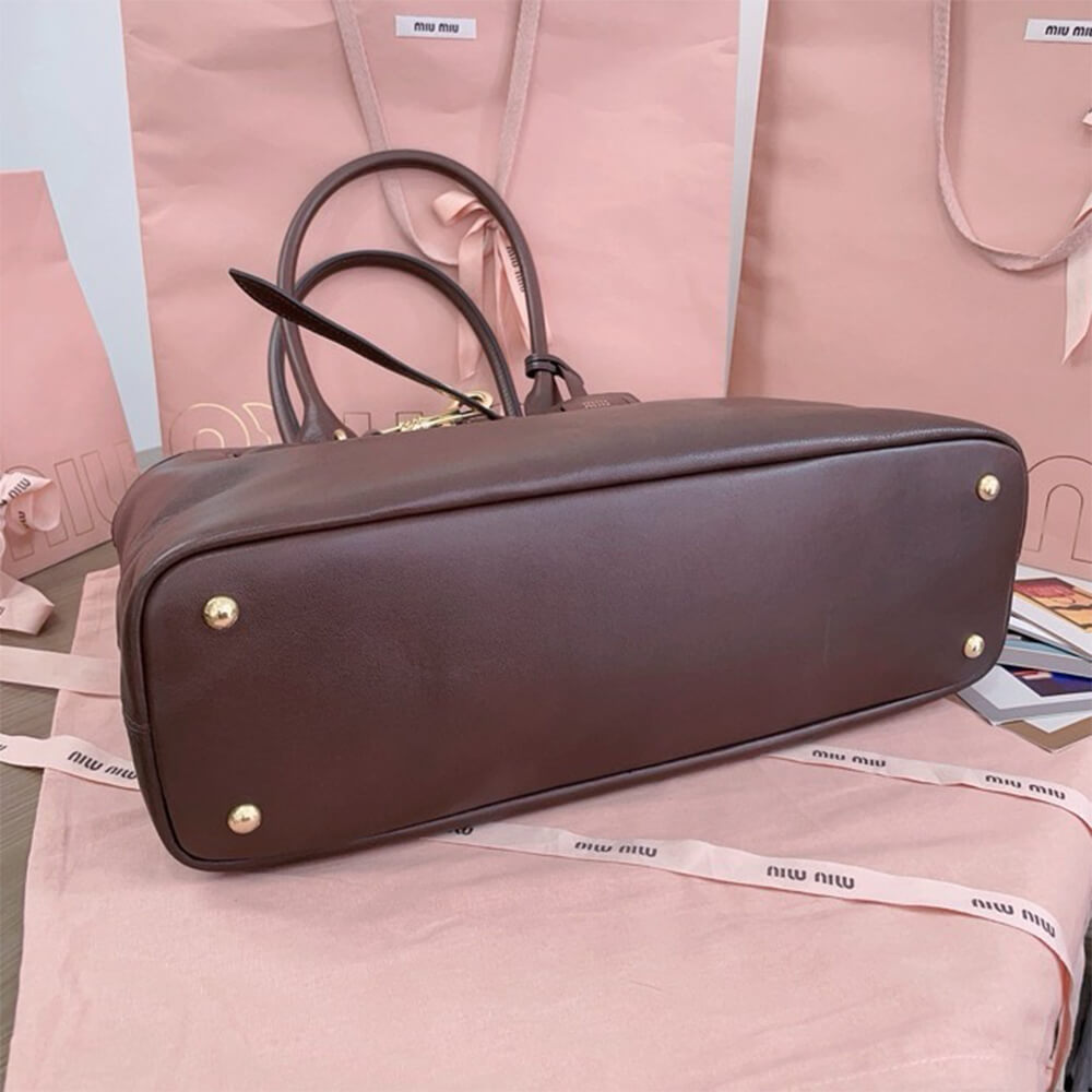 MIUMIU Medium Aventure nappa leather bag(HIGH-END Grade) - Top Club