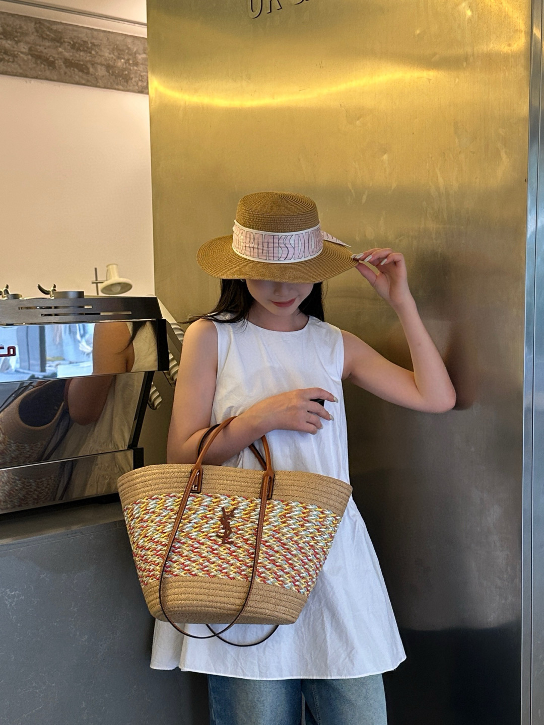 Y new arrival 2025 summer tote bag size: 47*14*27 cm - Top Club