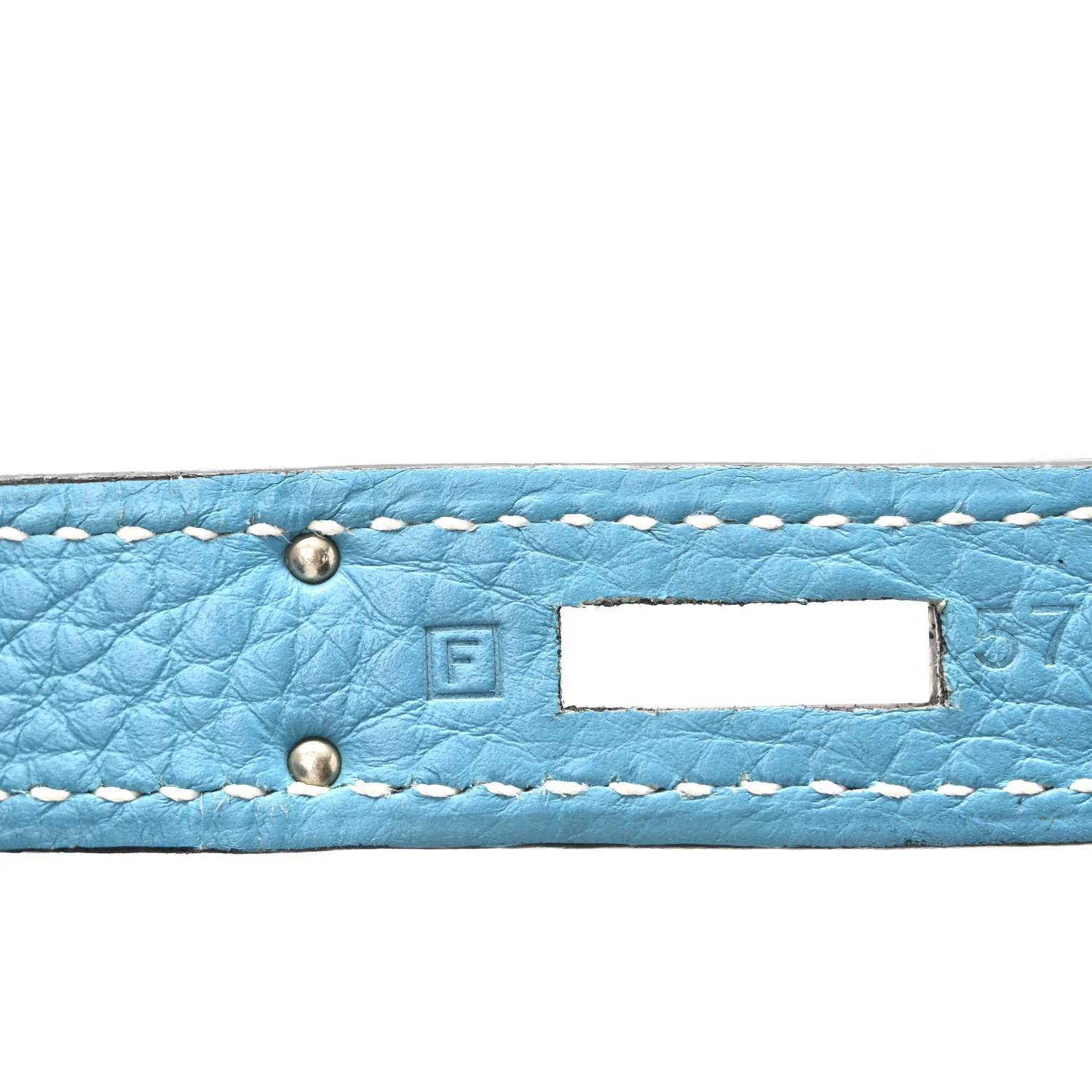 Togo Birkin 35 Blue Jean - Top Club