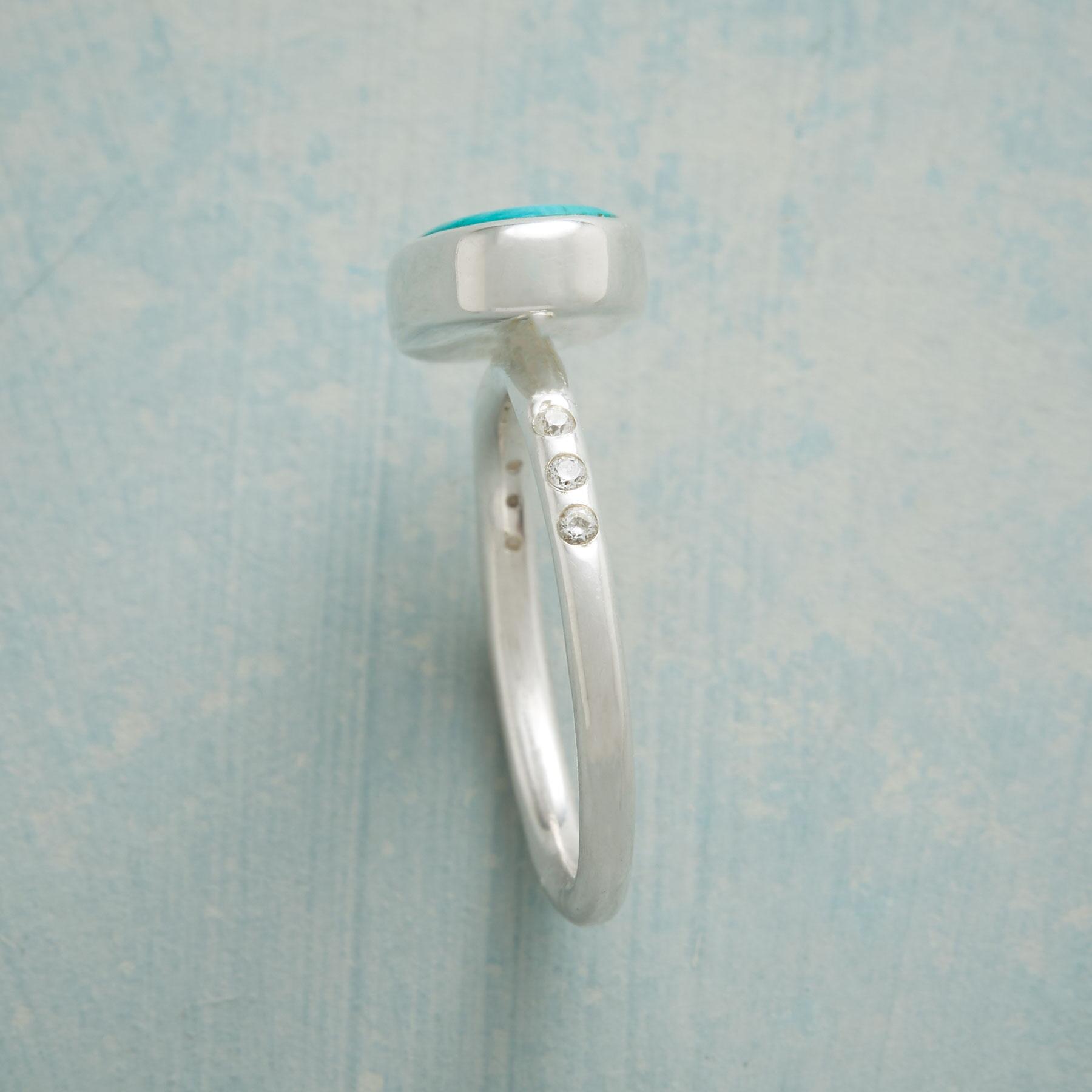 Turquoise Platter Ring - Sundance Living