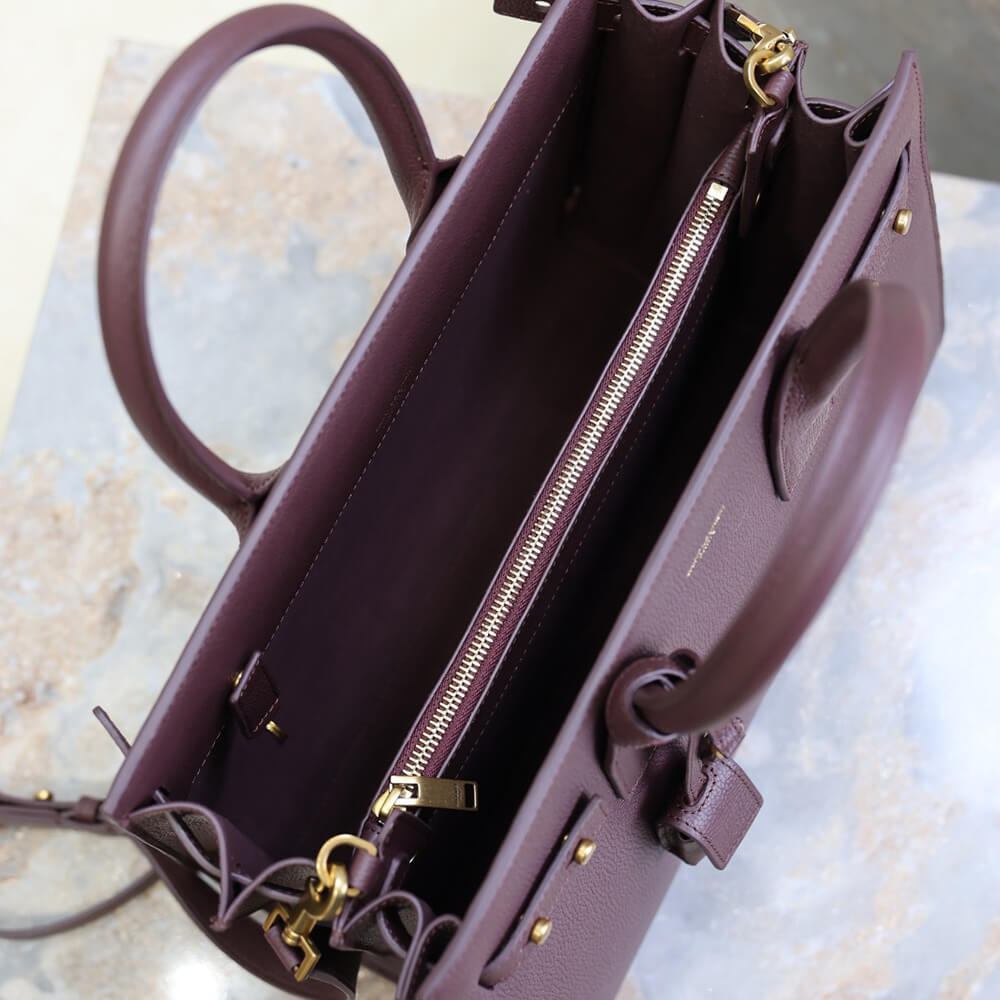 YSL SAC DE JOUR IN SUPPLE GRAINED LEATHER   SMALL(HIGH-END GRADE) - Top Club
