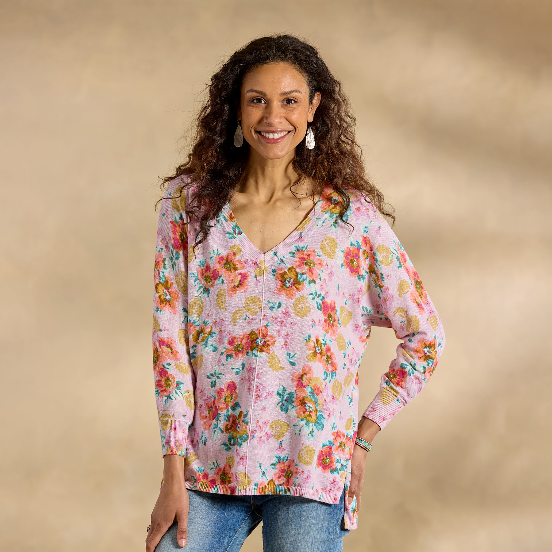 Floral Johanna Sweater - Sundance Living