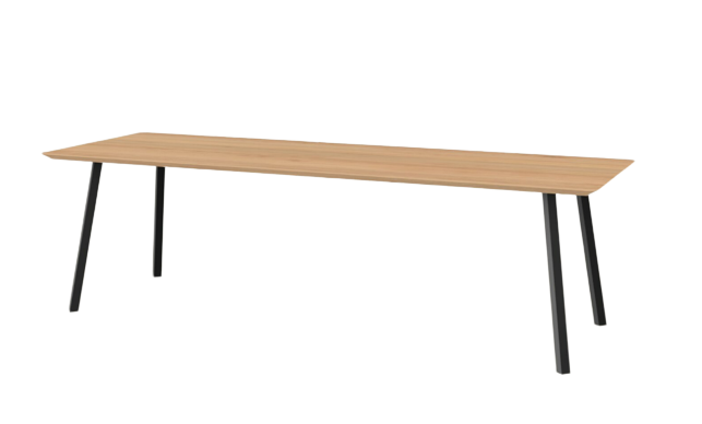 Studio HENK tafel New Classic Rechthoekig, zwart frame - Sma