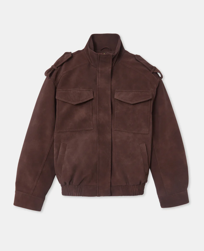 Pimkie Blouson en suédine col montant