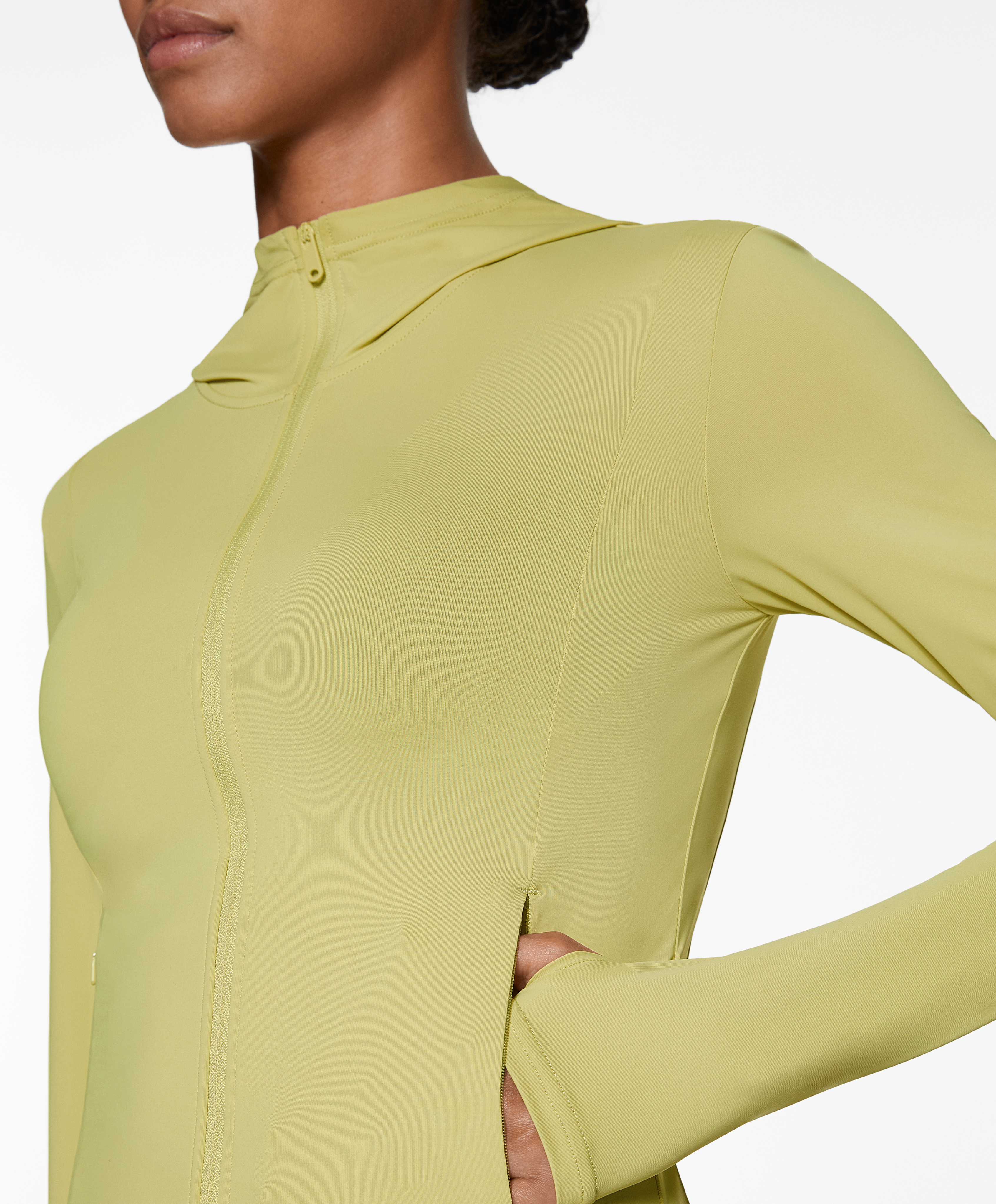 OYSHO Cool touch hooded technical jacket