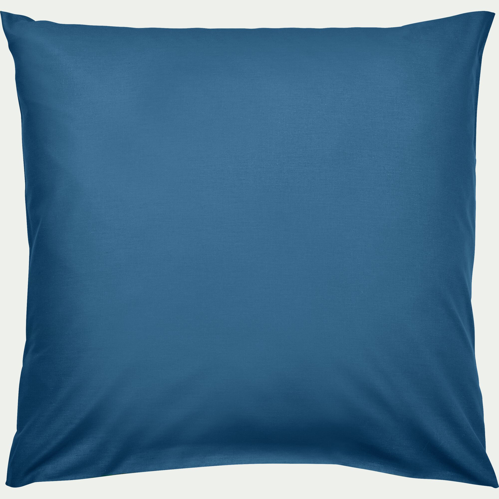 CALANQUES - Lot de 2 taies d'oreiller en coton - bleu figuerolles 65x65cm