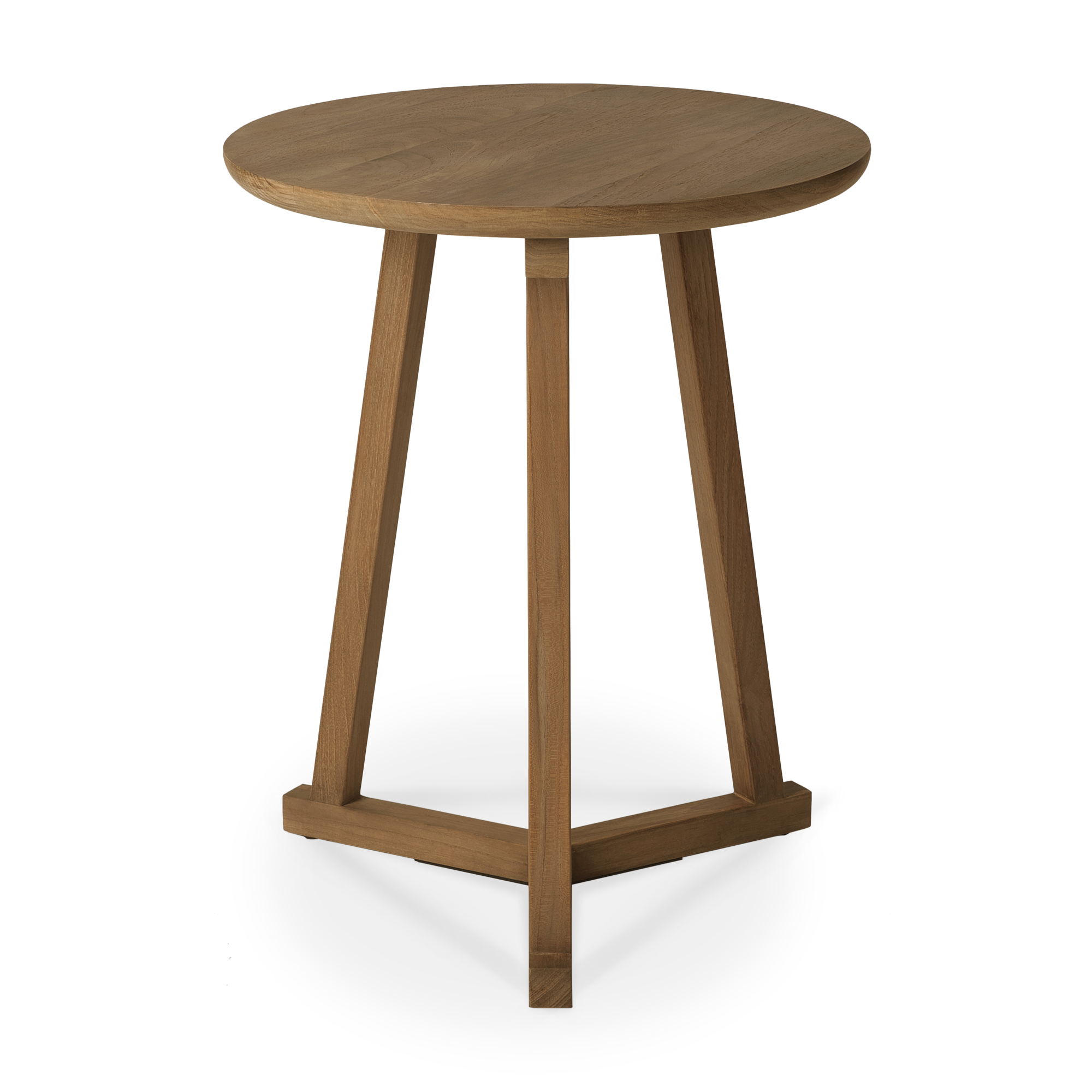 Bijzettafel Tripod teak