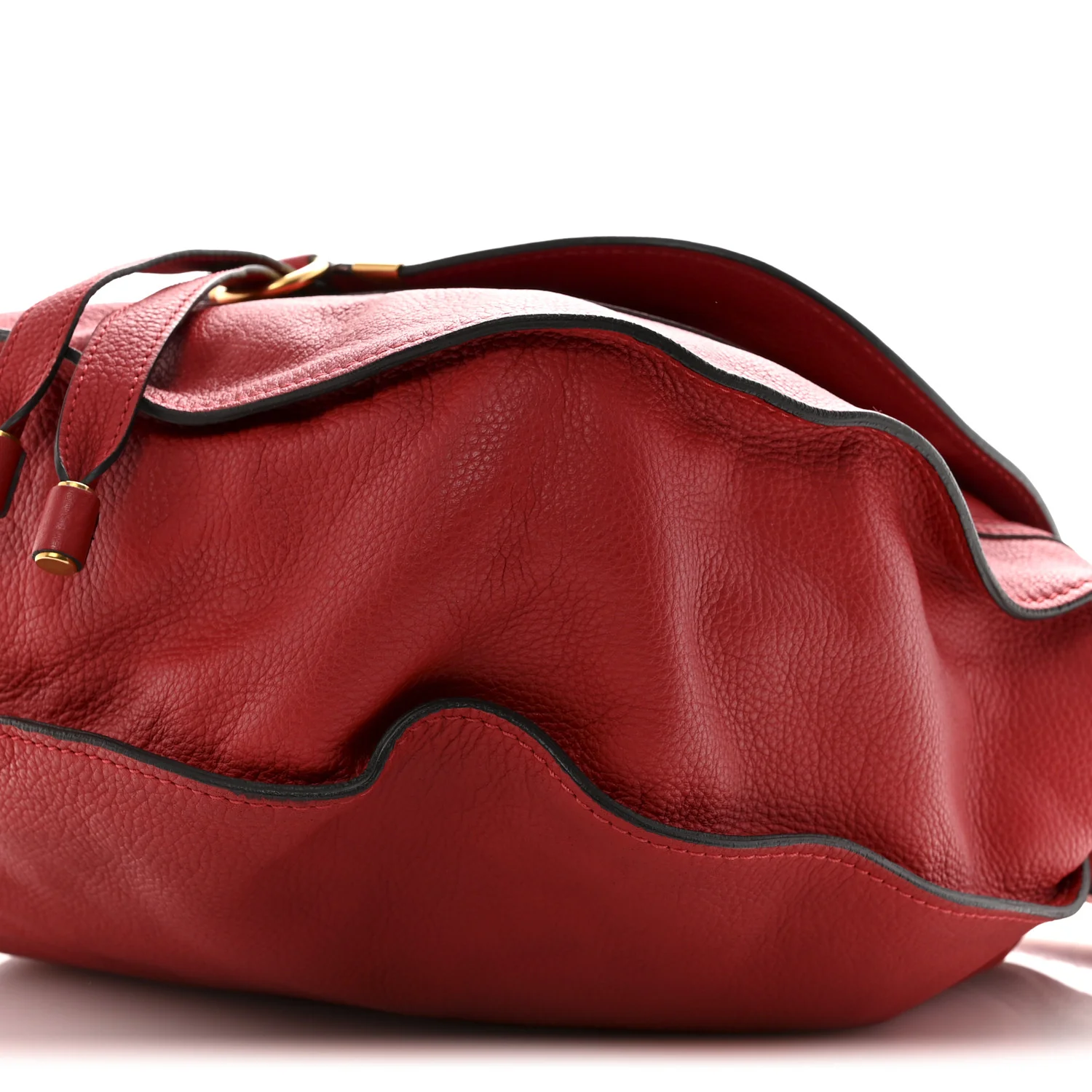 Calfskin Large Marcie Hobo Red - Top Club