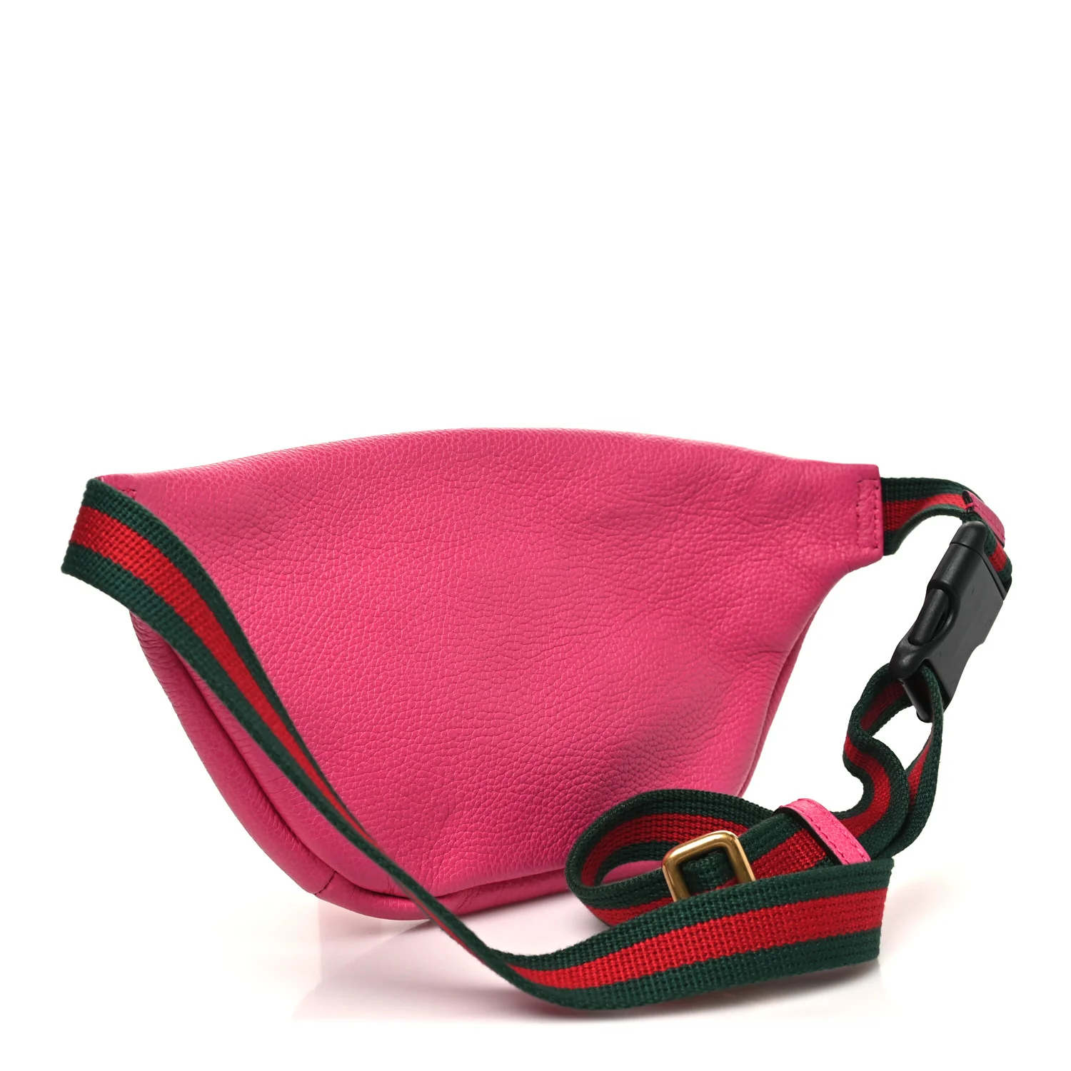 Grained Calfskin Small Logo Belt Bag Box Pink Green - Top Club