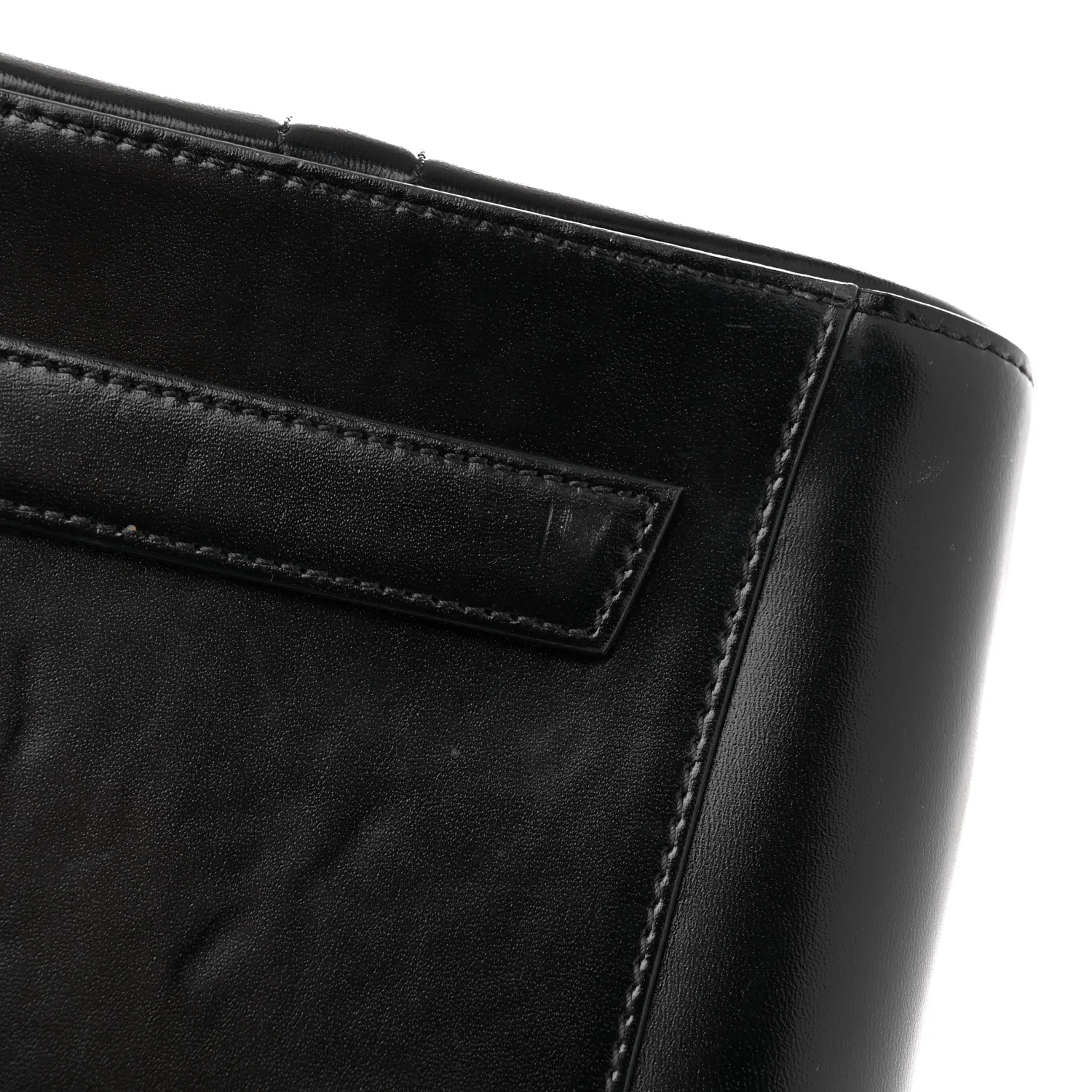 Shiny Lord Calfskin Medium Antigona Black - Top Club
