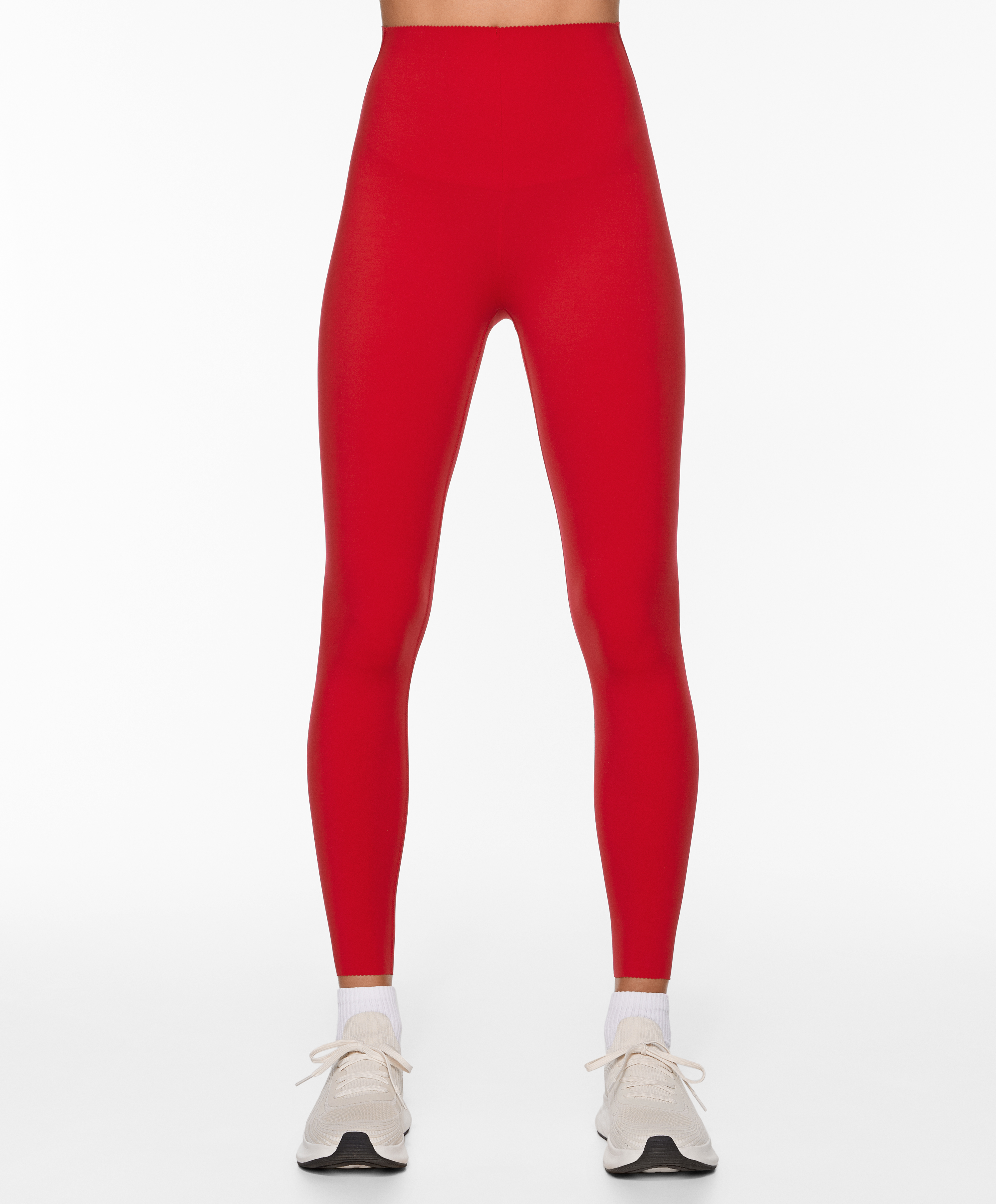 OYSHO Compressive high-rise core-control ankle-length leggings