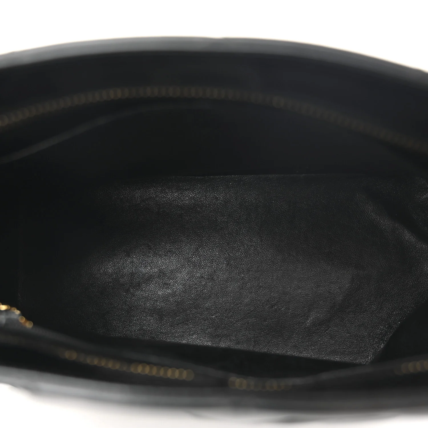 Patent Medallion Tote Black - Top Club