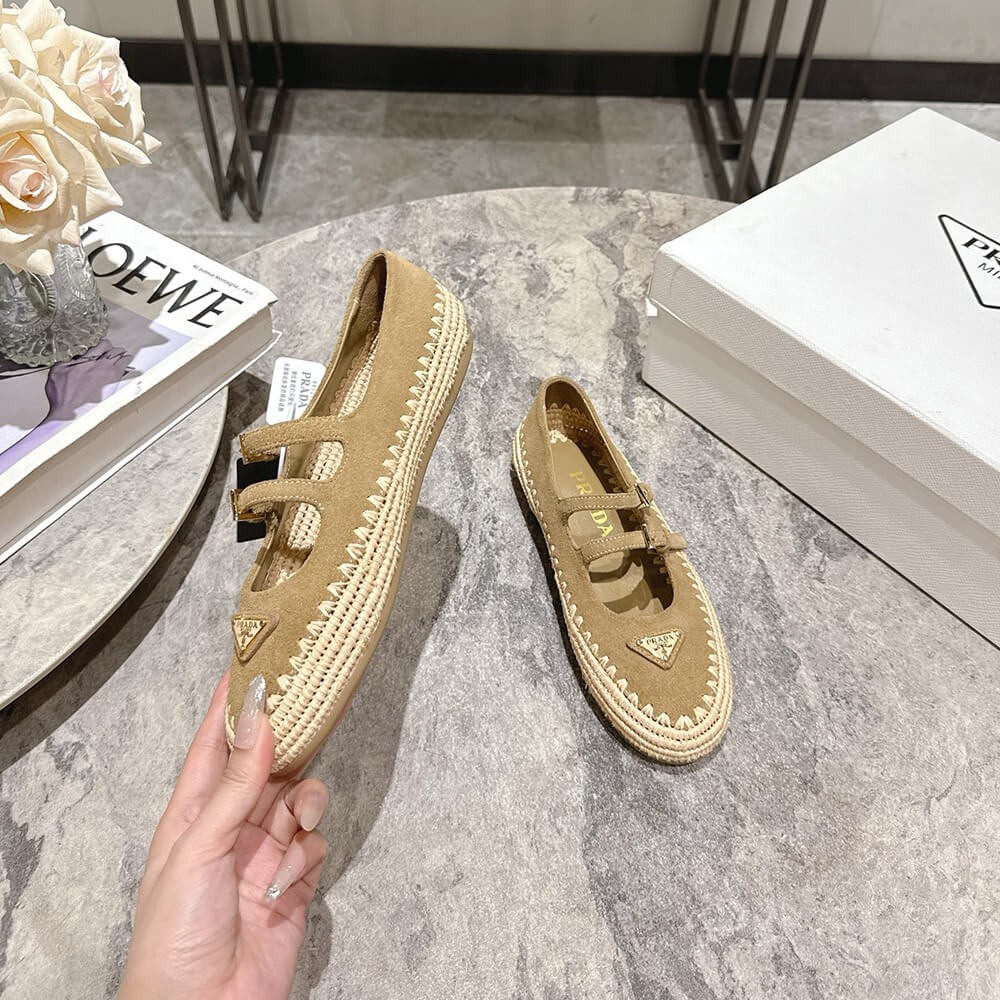 PRADA Suede ballerinas - Top Club