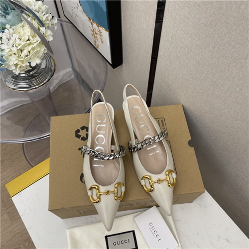 gucci horsebit chain low heel sandals - Sneaker Replica Workshop