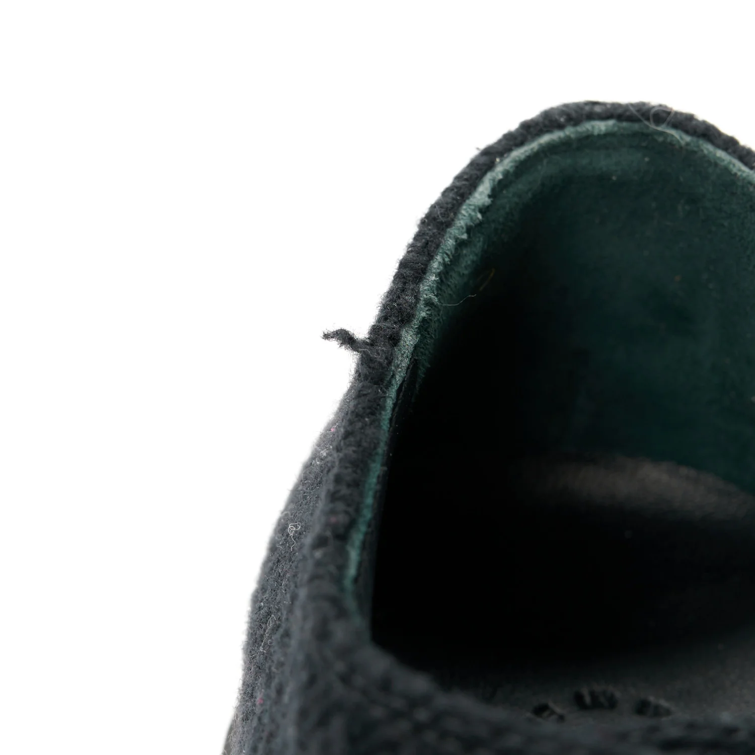 Wool Tweed Calfskin Lace-Up Loafers 38.5 Black - Top Club