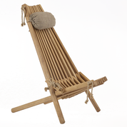 Ecochair Oak (inclusief hoofdkussen) Ecochair Oak geolied inclusief hoofdkussen