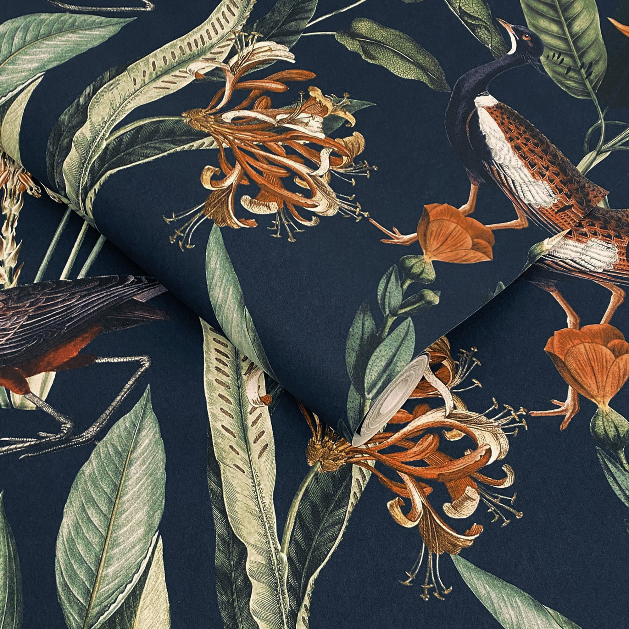 Graham & Brown  vliesbehang  Glasshouse Navy Graham & Brown  vliesbehang  Glasshouse Navy