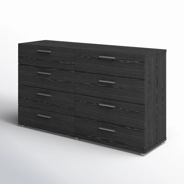 Jantz 8 Drawer 55.12" W Double Dresser