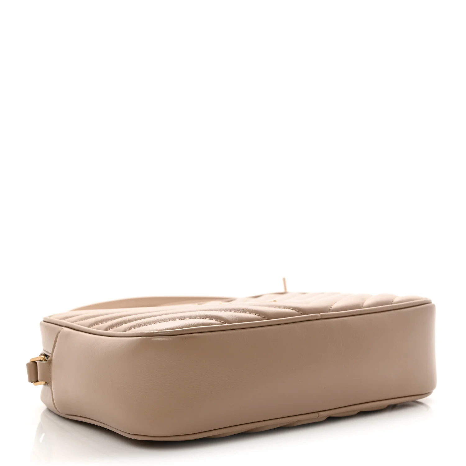 Calfskin Matelasse Monogram Lou Camera Bag Dark Latte - Top Club