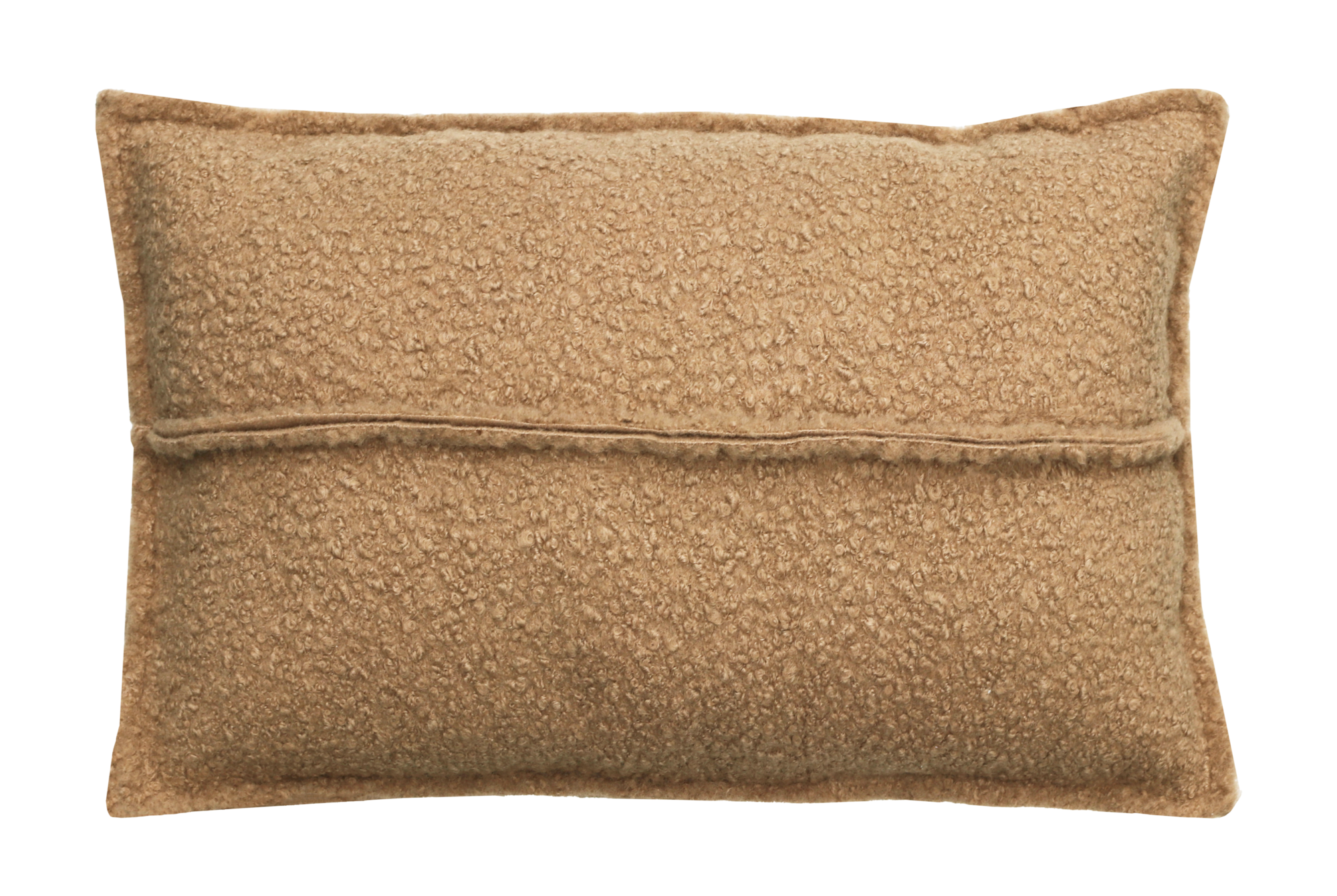 kussen boucle naad camel 40x60cm