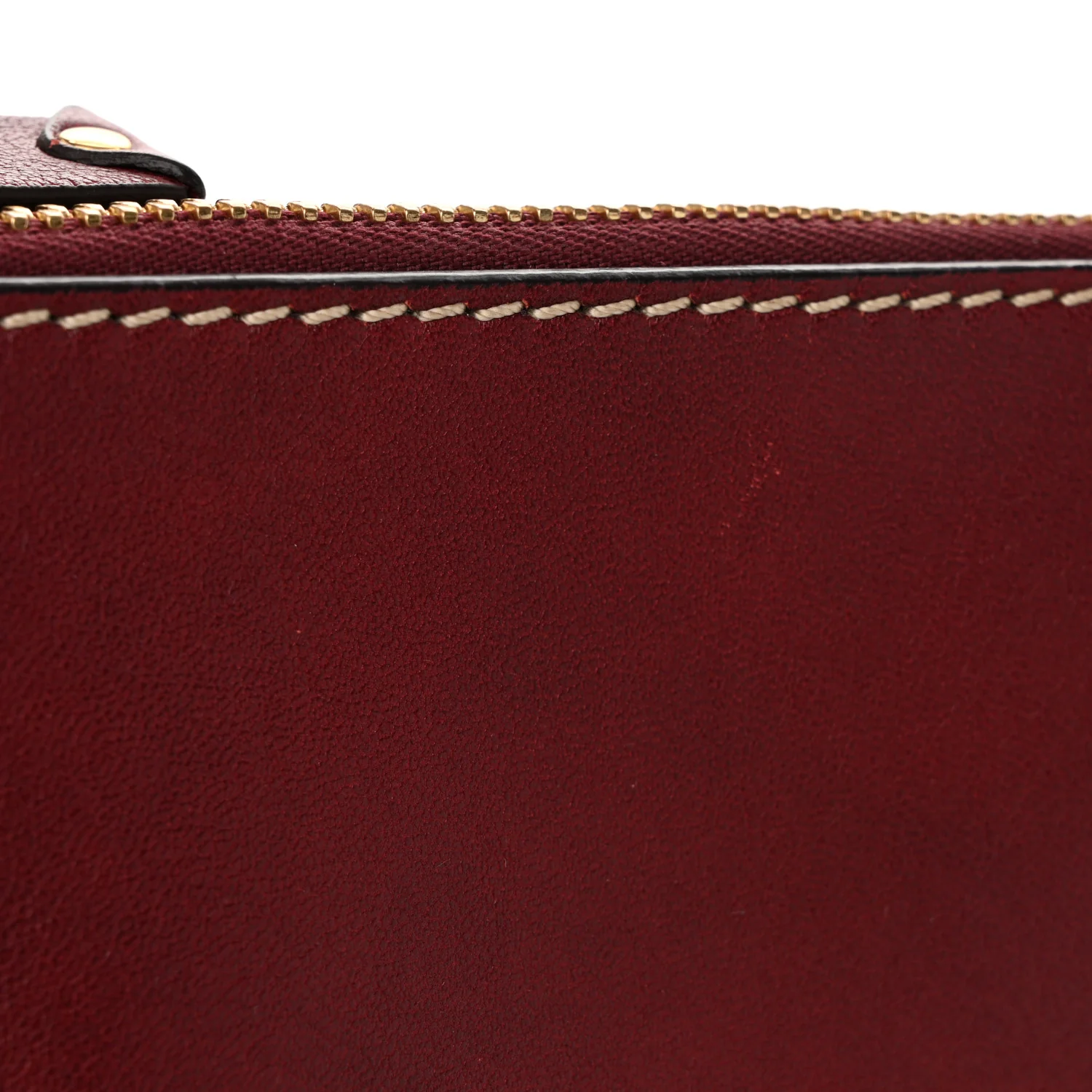 Calfskin Medium Marcie Satchel Stormy Red - Top Club