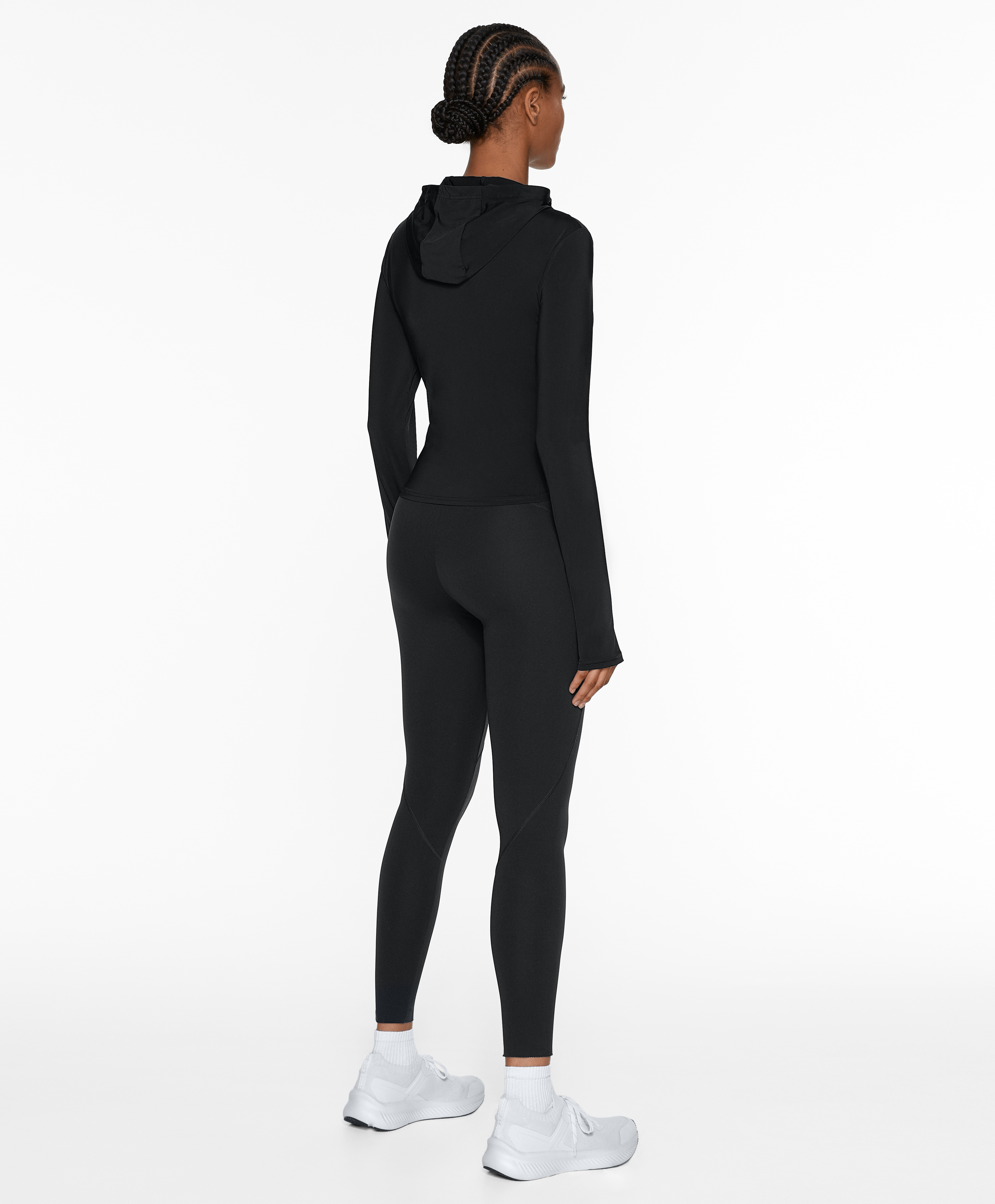 OYSHO Cool touch hooded technical jacket